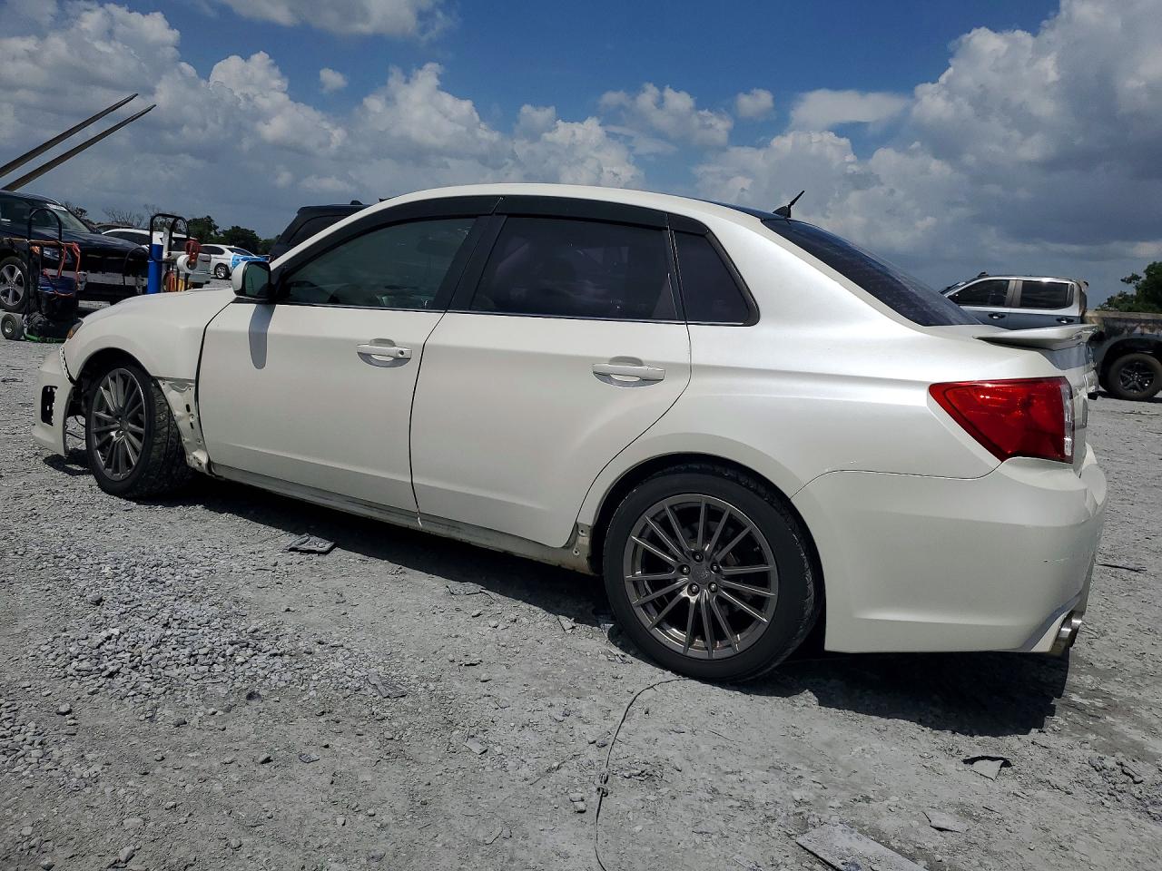 2013 Subaru Impreza Wrx White vin: JF1GV7F64DG012112