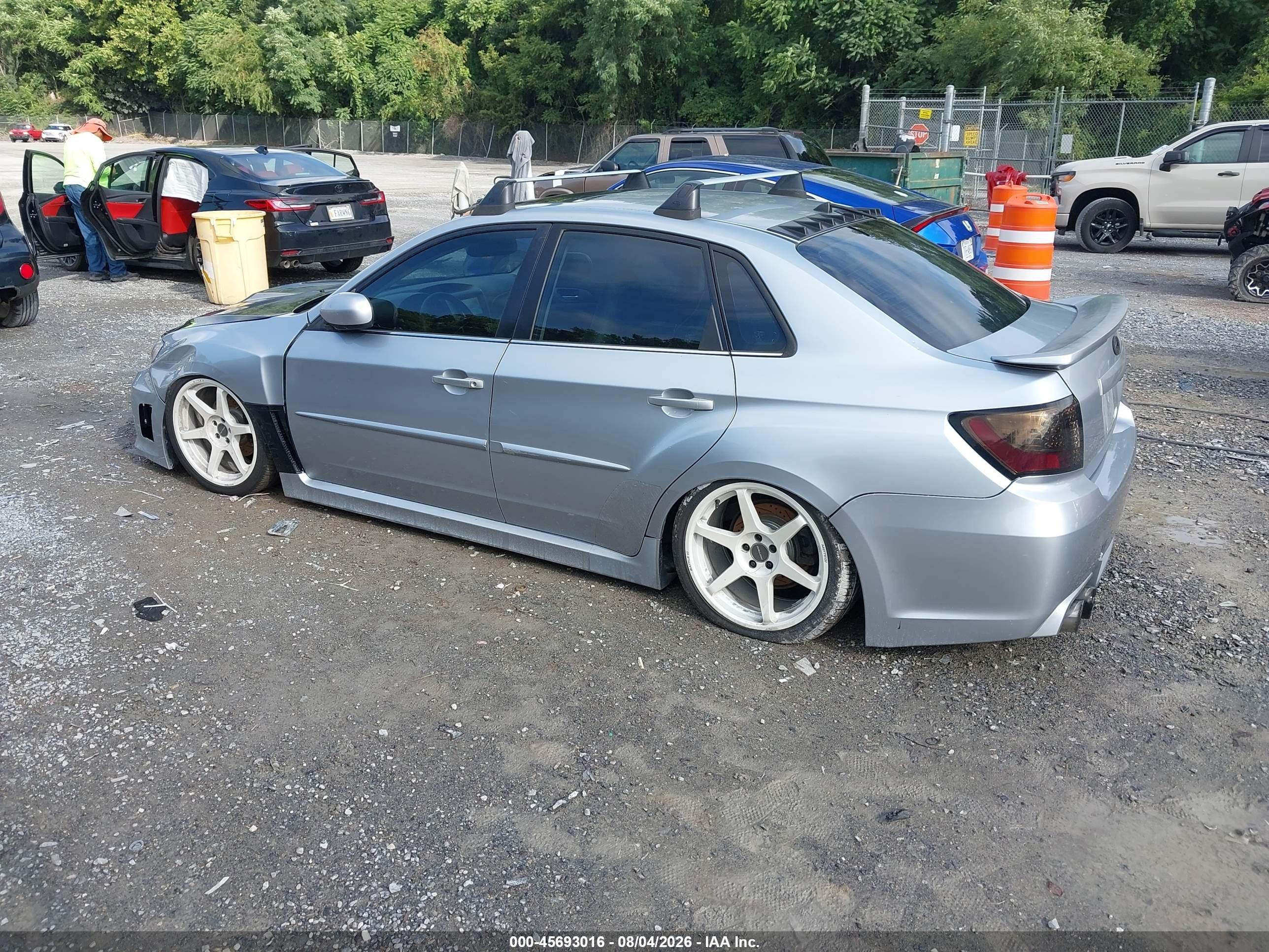 2014 Subaru Impreza Wrx Limited Серебряный vin: JF1GV7F64EG004352