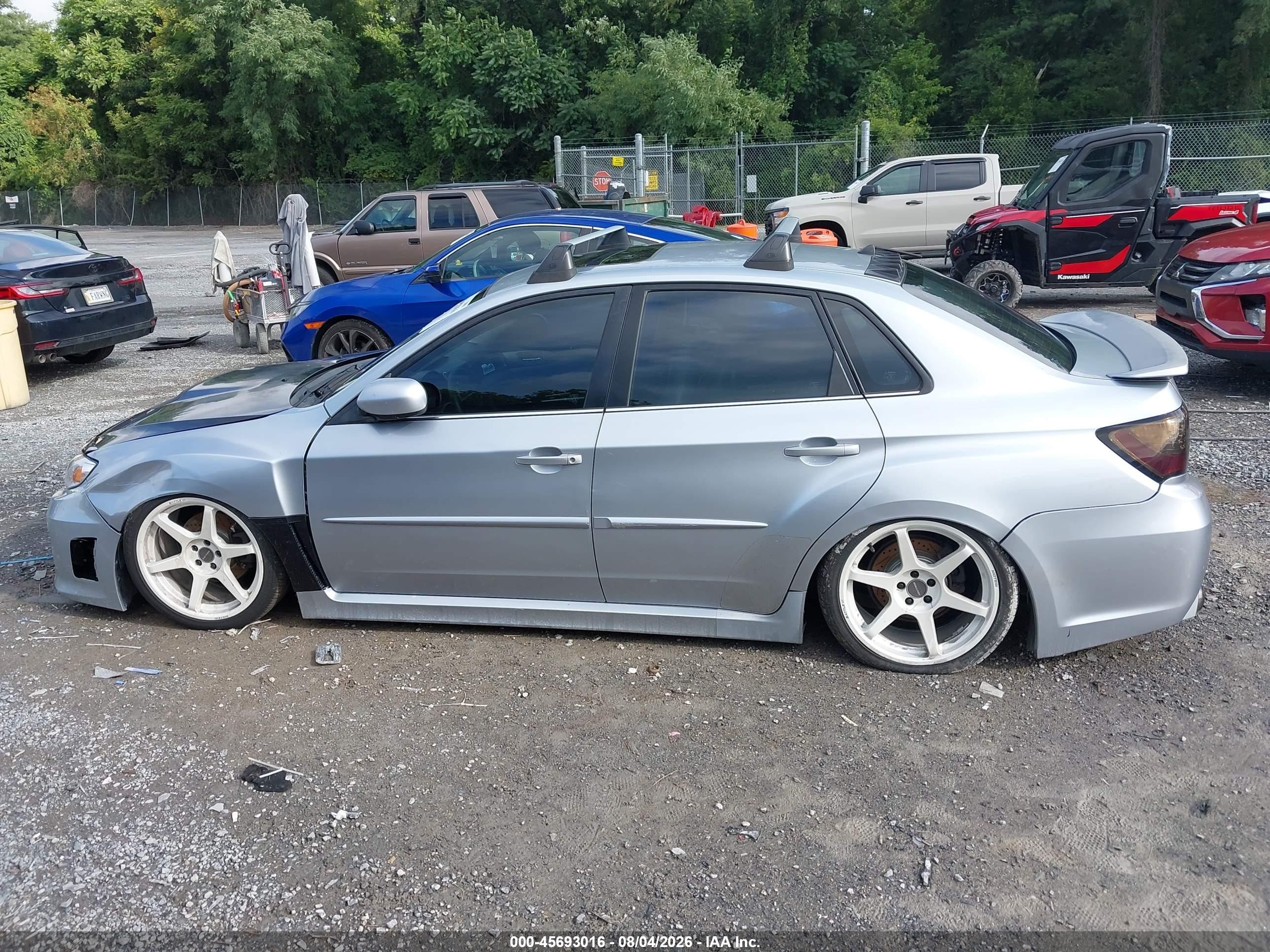 2014 Subaru Impreza Wrx Limited Серебряный vin: JF1GV7F64EG004352