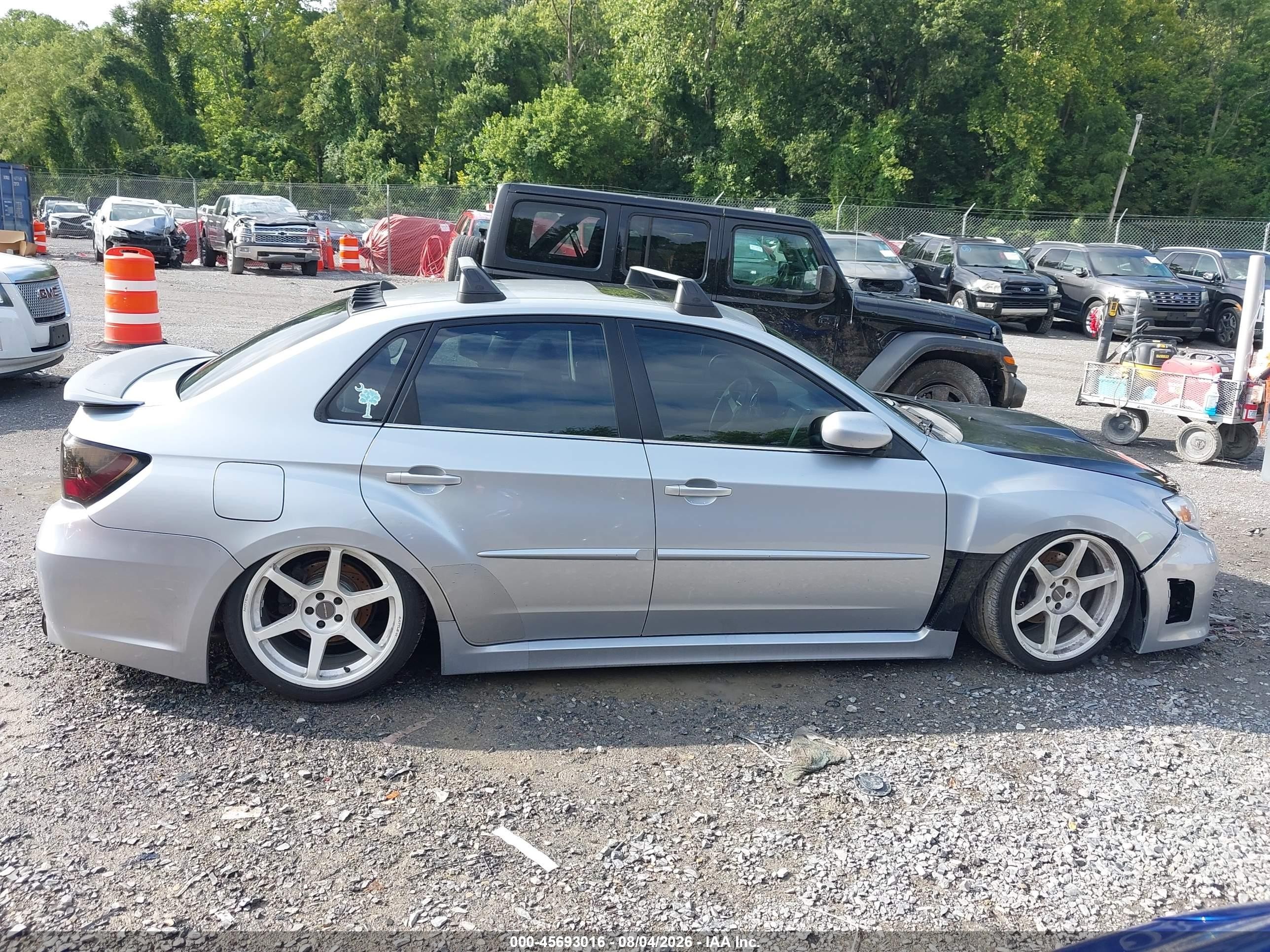 2014 Subaru Impreza Wrx Limited Серебряный vin: JF1GV7F64EG004352