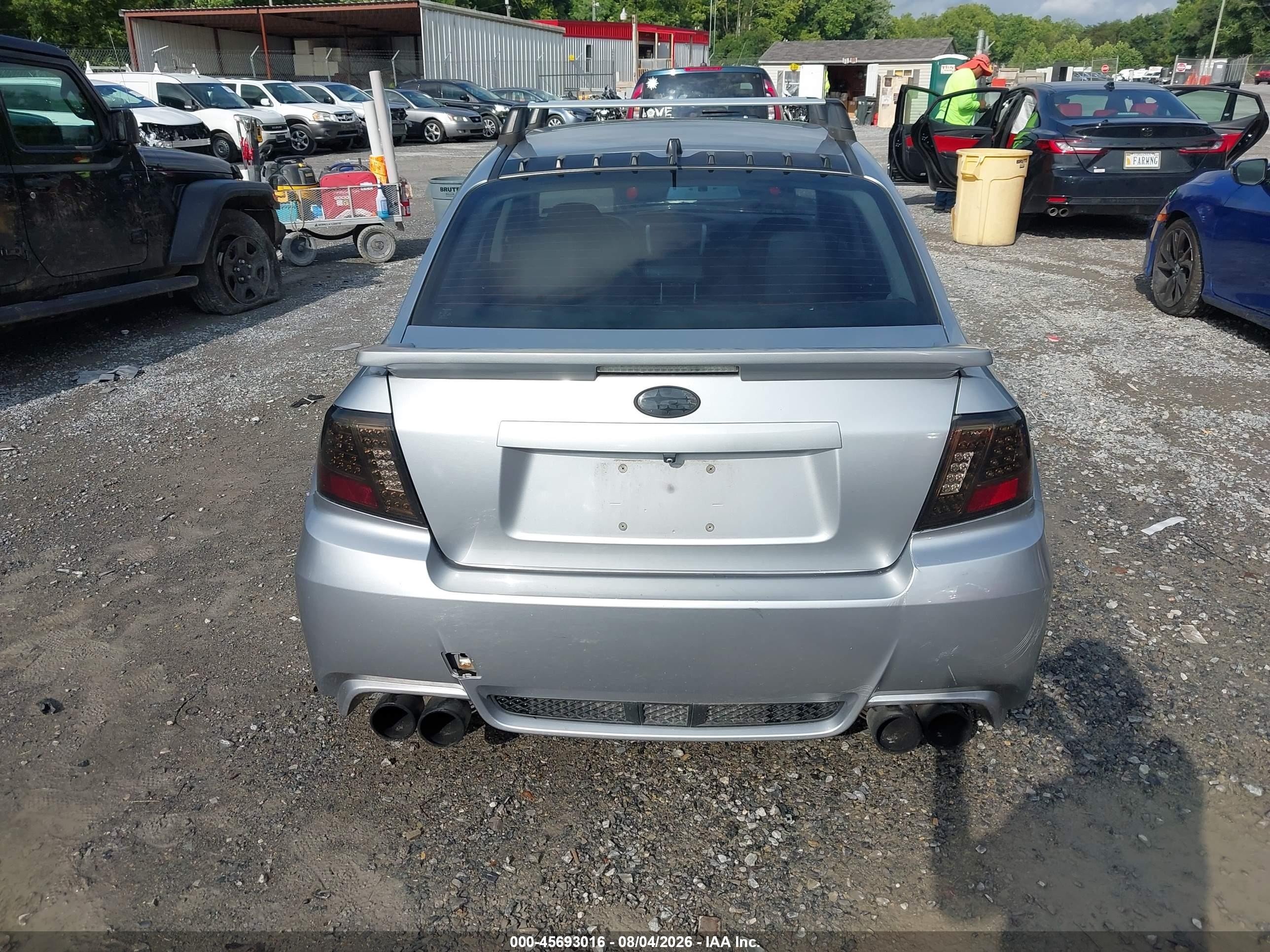 2014 Subaru Impreza Wrx Limited Серебряный vin: JF1GV7F64EG004352