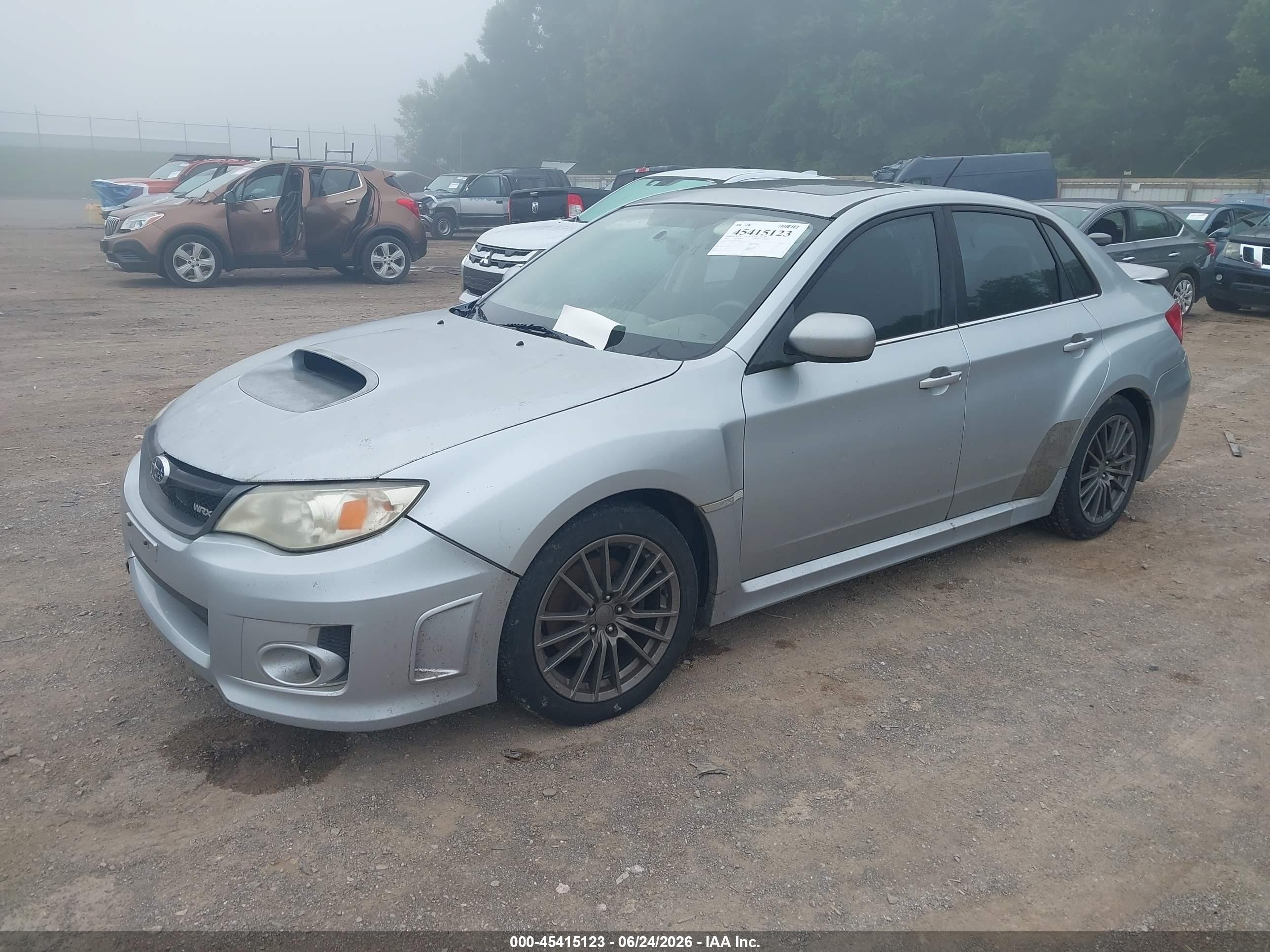 2013 Subaru Impreza Wrx Premium Silver vin: JF1GV7F65DG005895