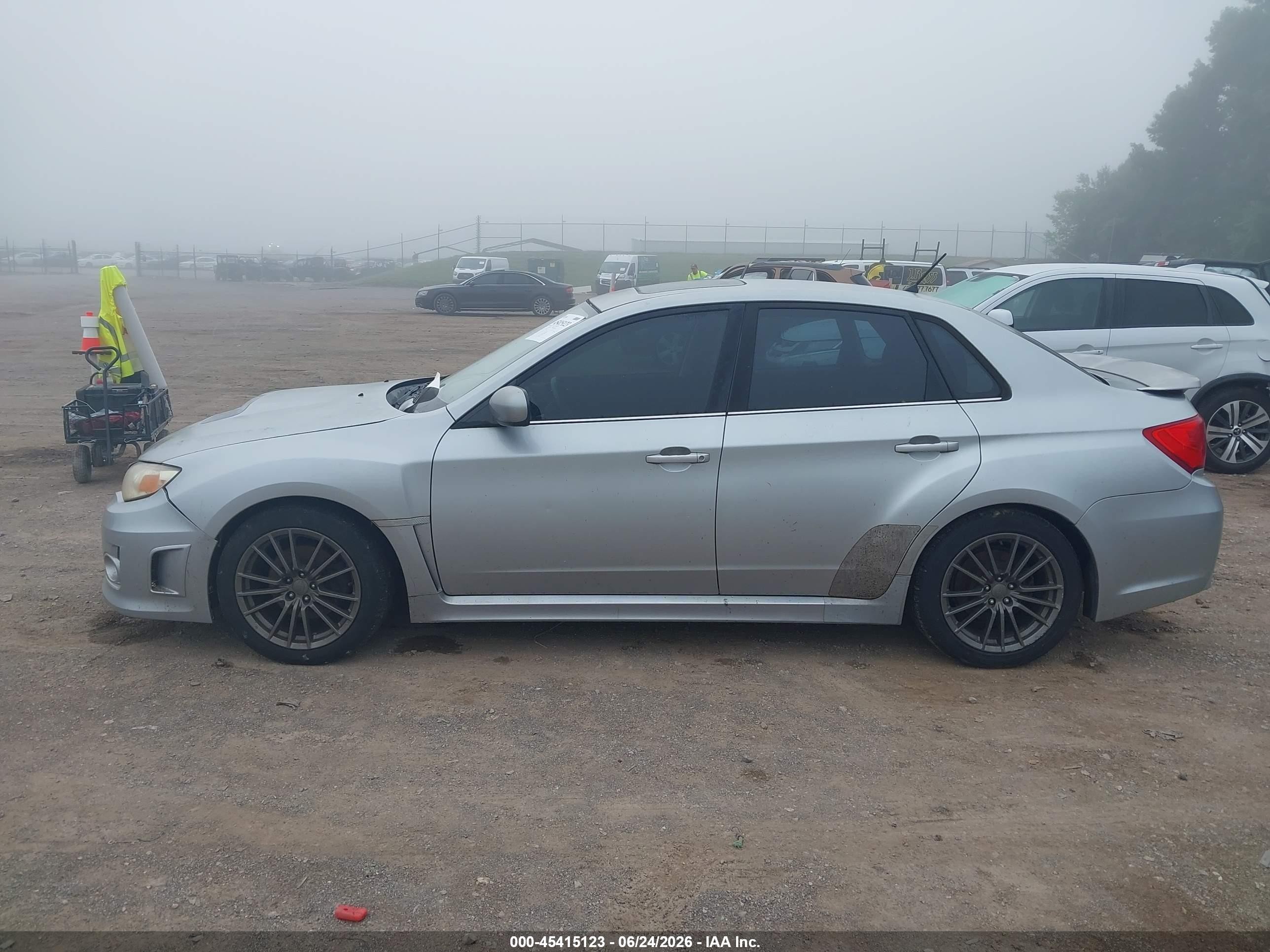 2013 Subaru Impreza Wrx Premium Silver vin: JF1GV7F65DG005895