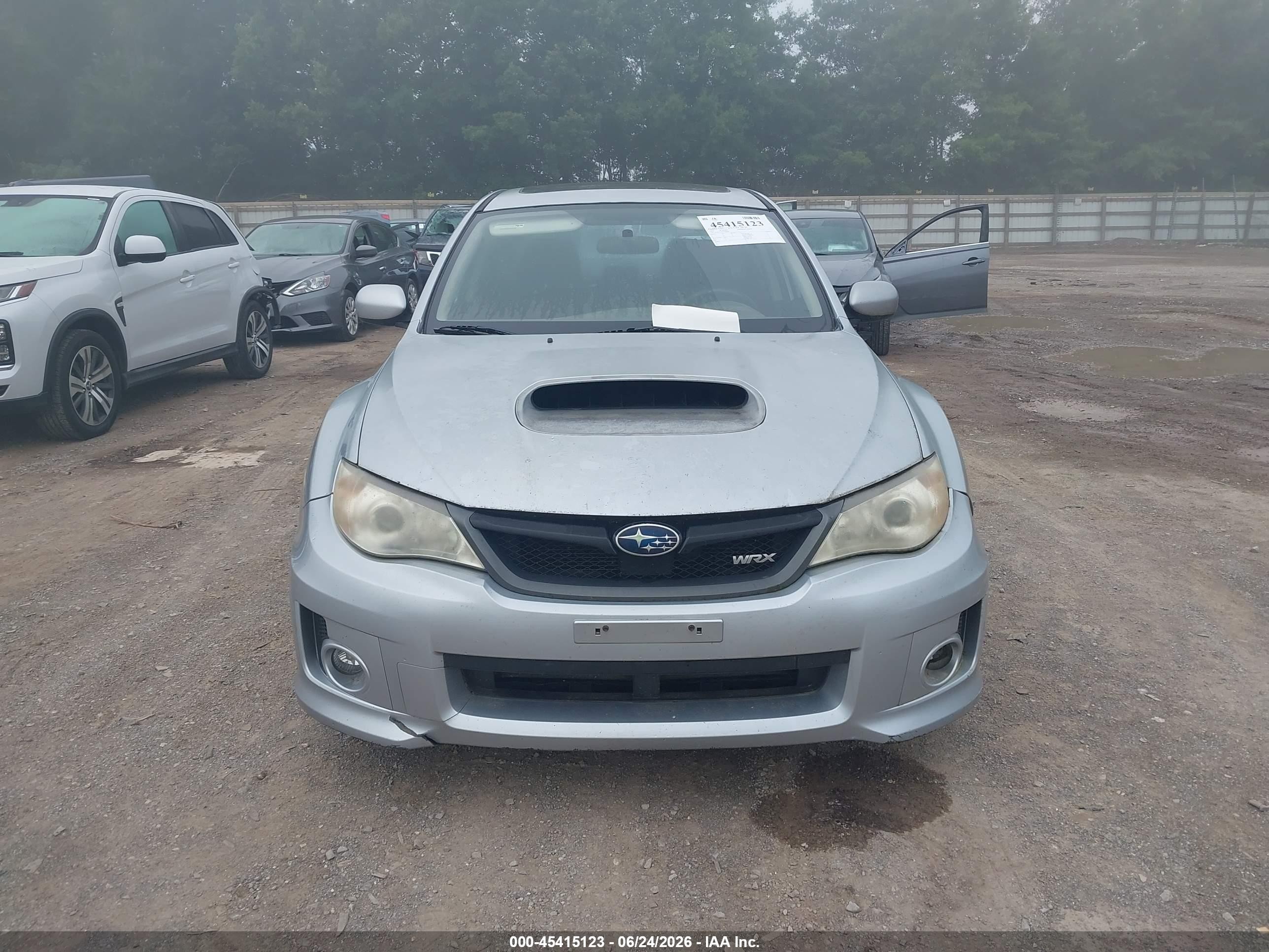 2013 Subaru Impreza Wrx Premium Silver vin: JF1GV7F65DG005895