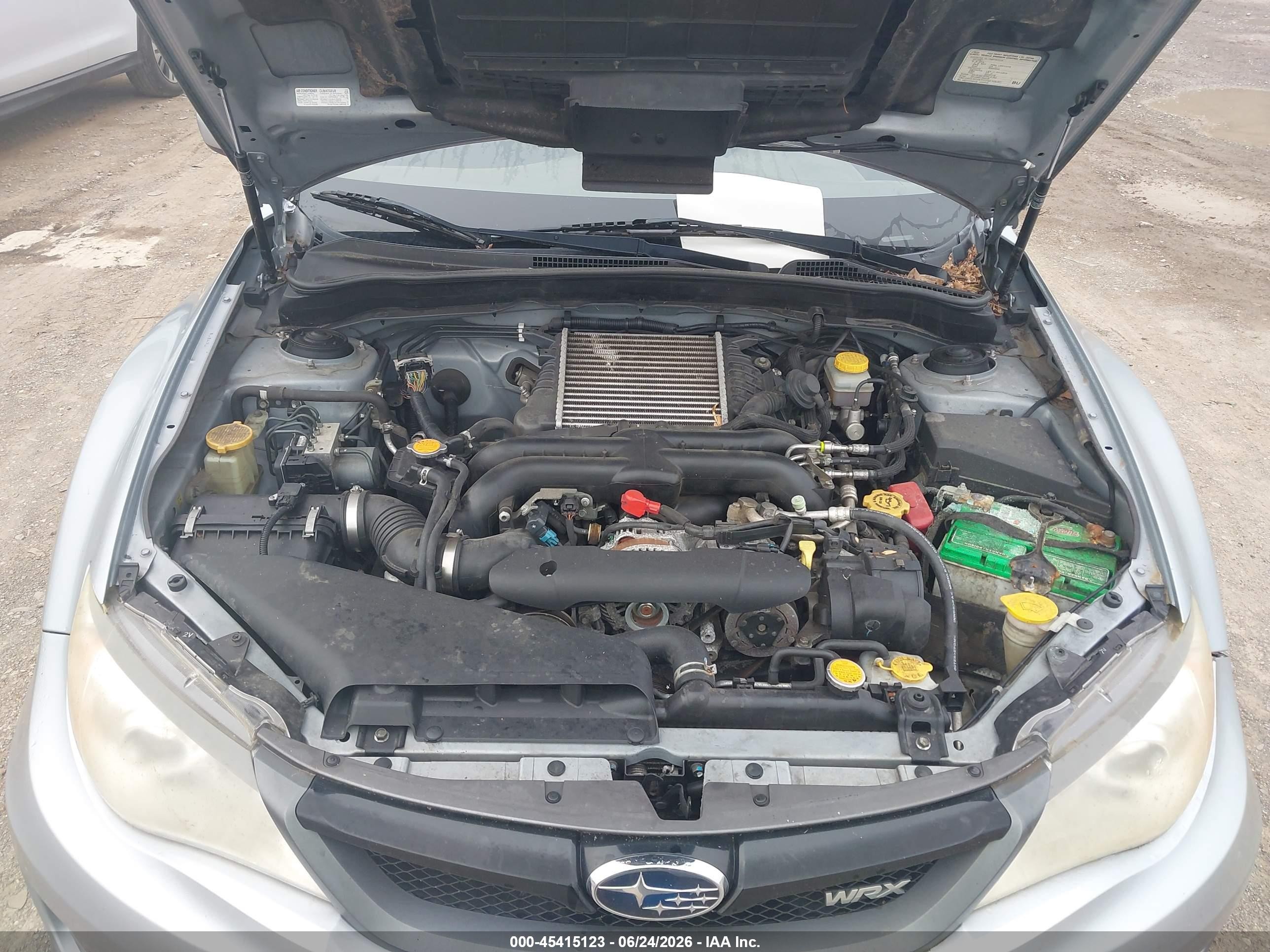 2013 Subaru Impreza Wrx Premium Silver vin: JF1GV7F65DG005895