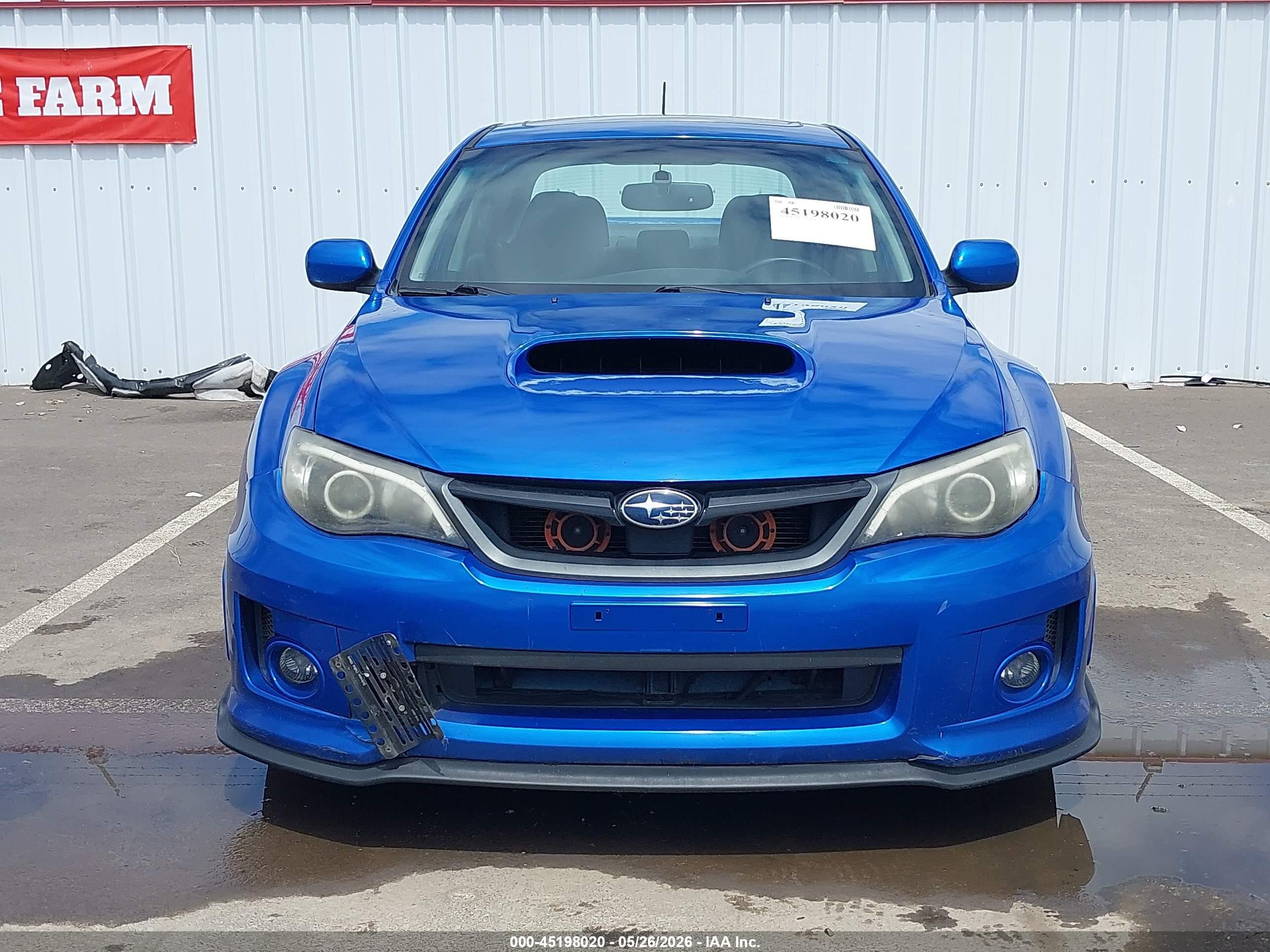 2013 Subaru Impreza Wrx Premium Blue vin: JF1GV7F65DG024852