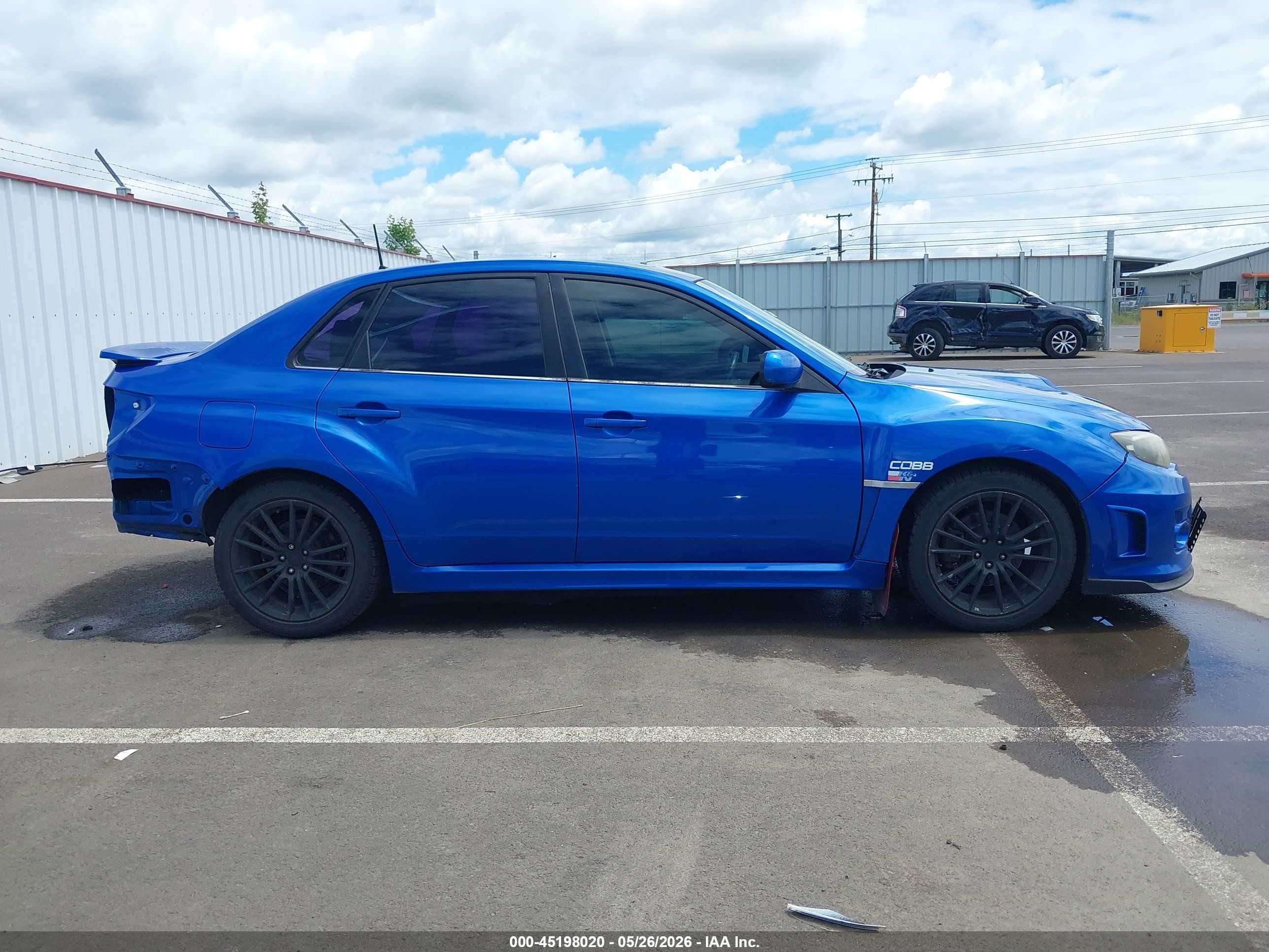 2013 Subaru Impreza Wrx Premium Blue vin: JF1GV7F65DG024852