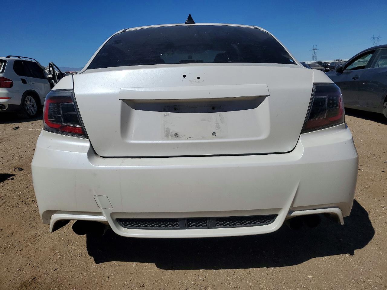 2012 Subaru Impreza Wrx Белый vin: JF1GV7F66CG024793