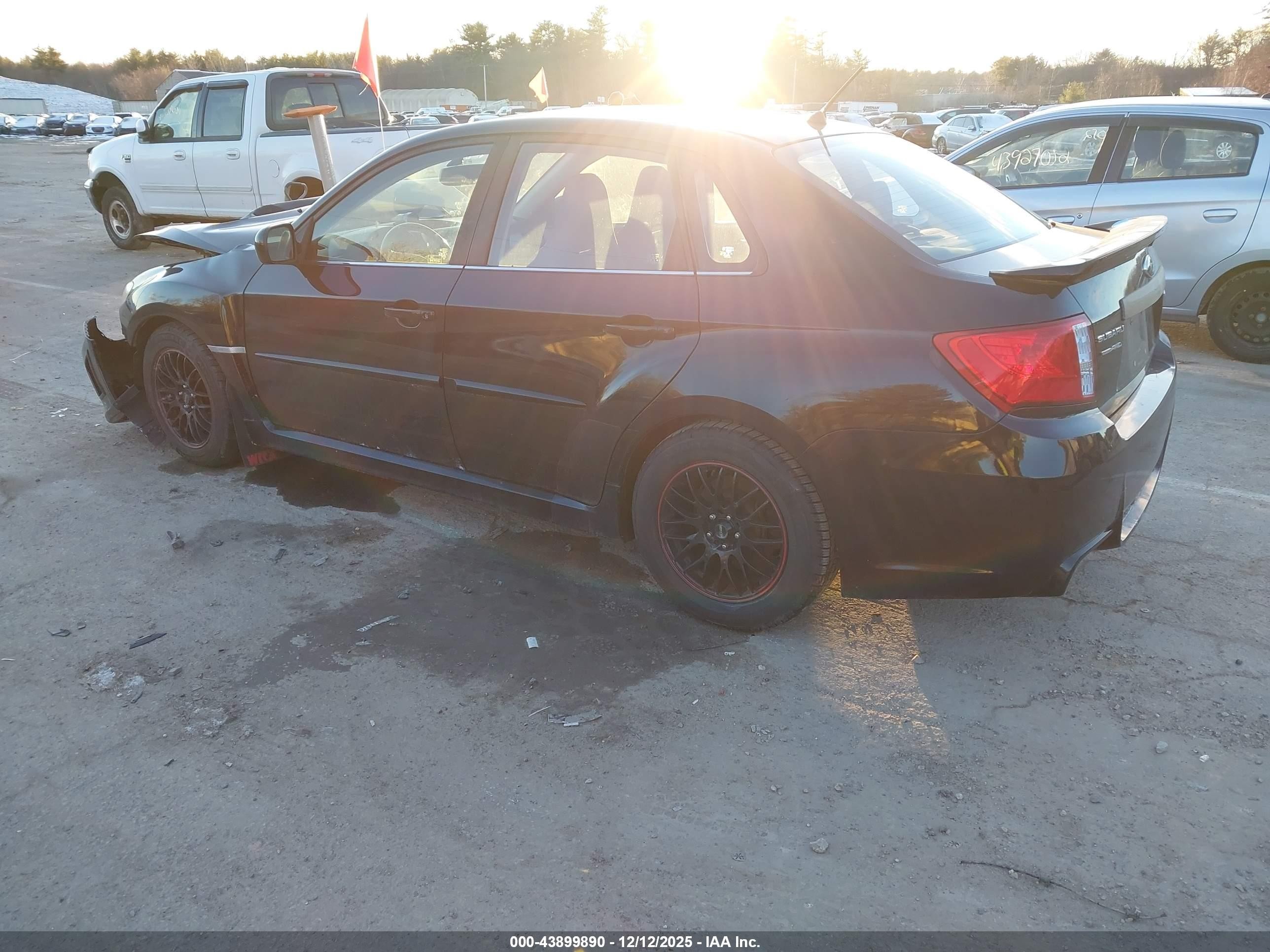 2014 Subaru Impreza Wrx Premium Black vin: JF1GV7F66EG007513