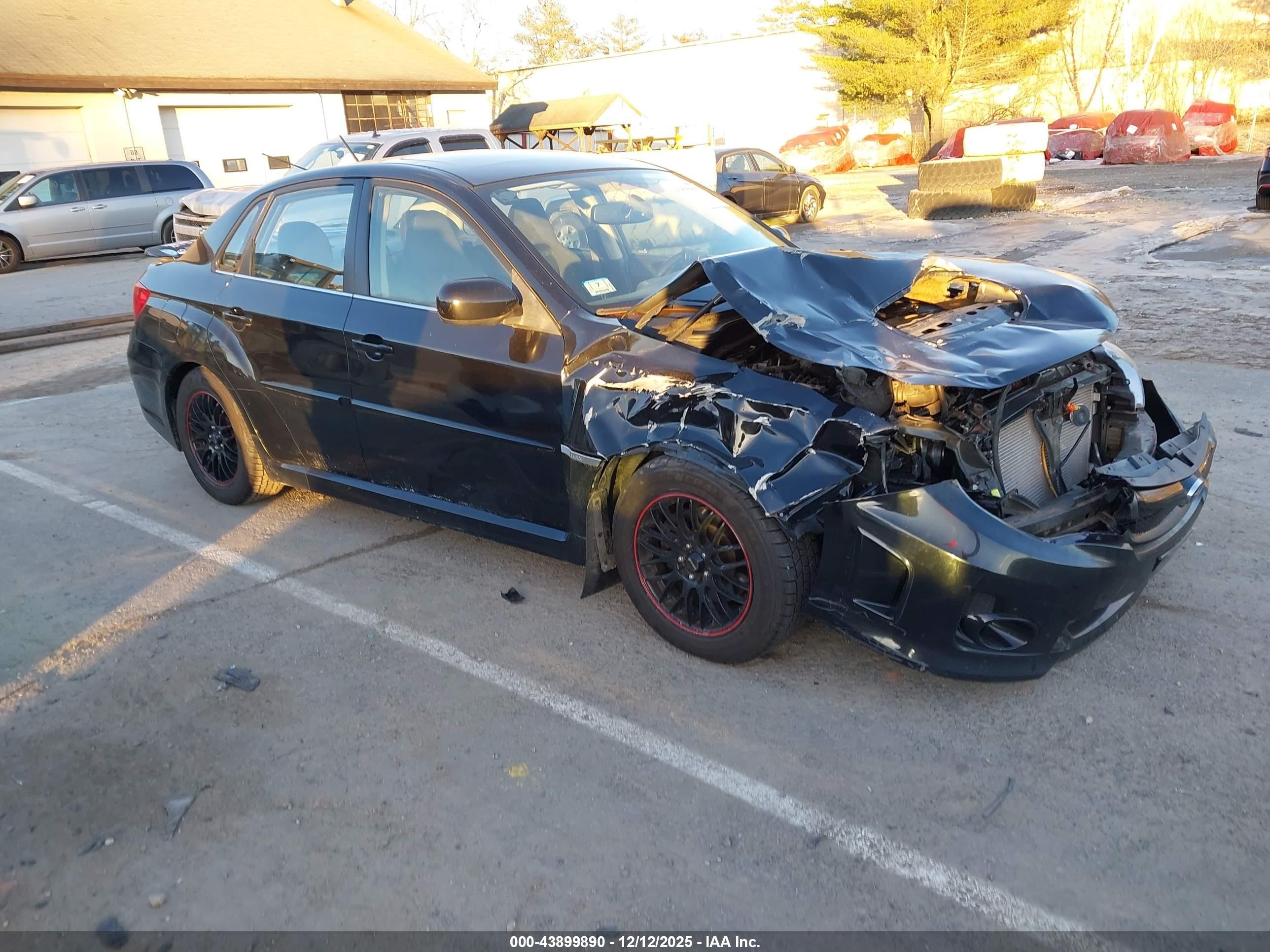2014 Subaru Impreza Wrx Premium Black vin: JF1GV7F66EG007513