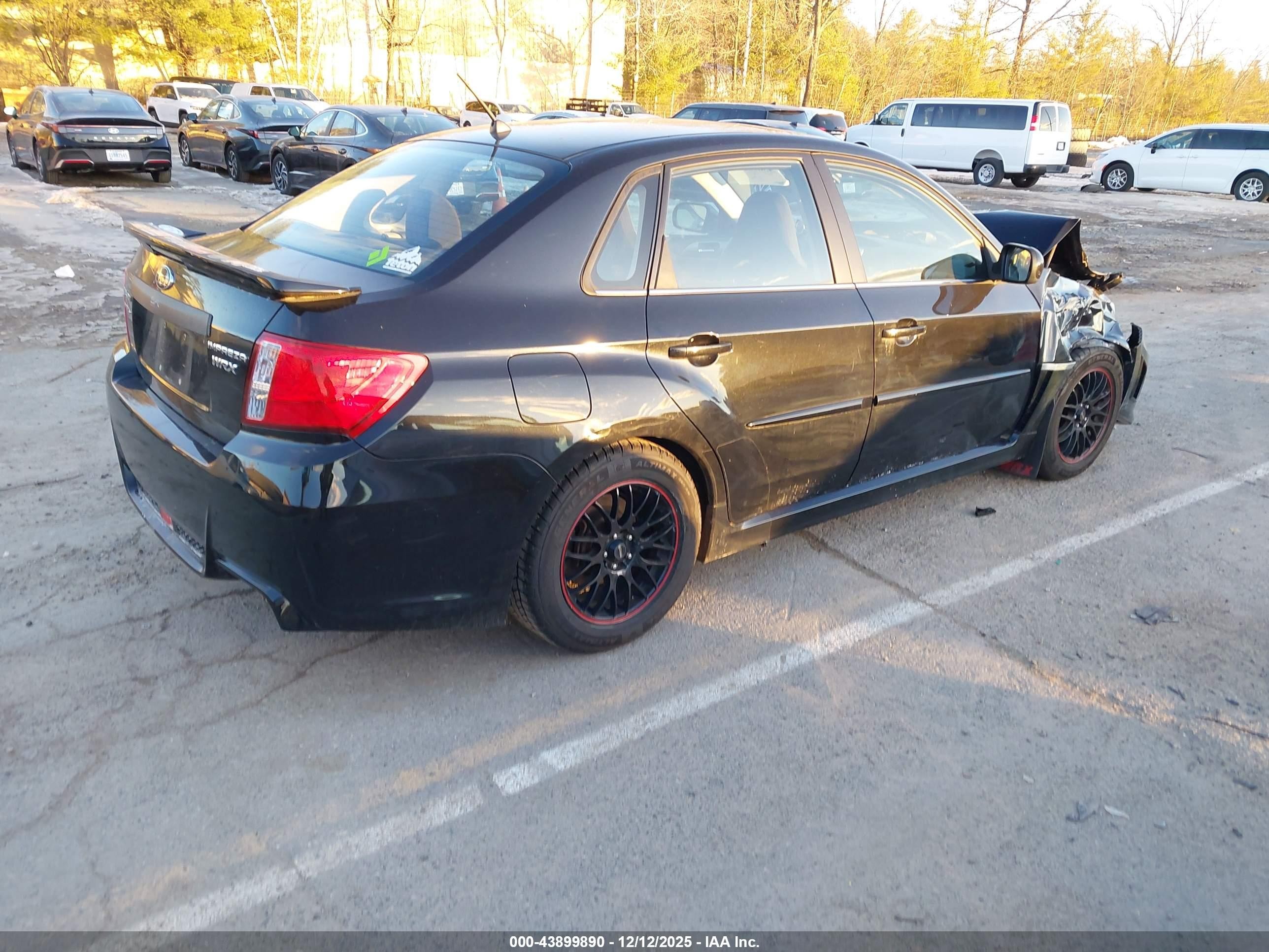2014 Subaru Impreza Wrx Premium Black vin: JF1GV7F66EG007513