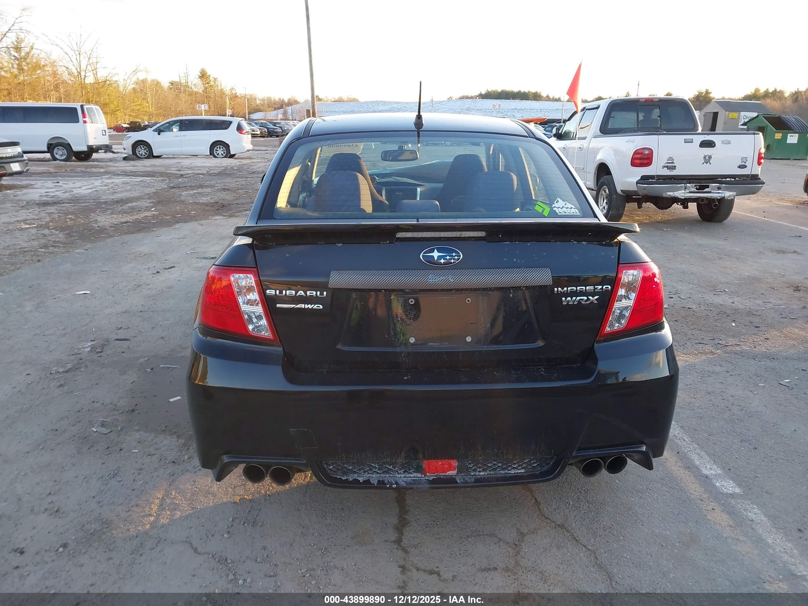 2014 Subaru Impreza Wrx Premium Black vin: JF1GV7F66EG007513