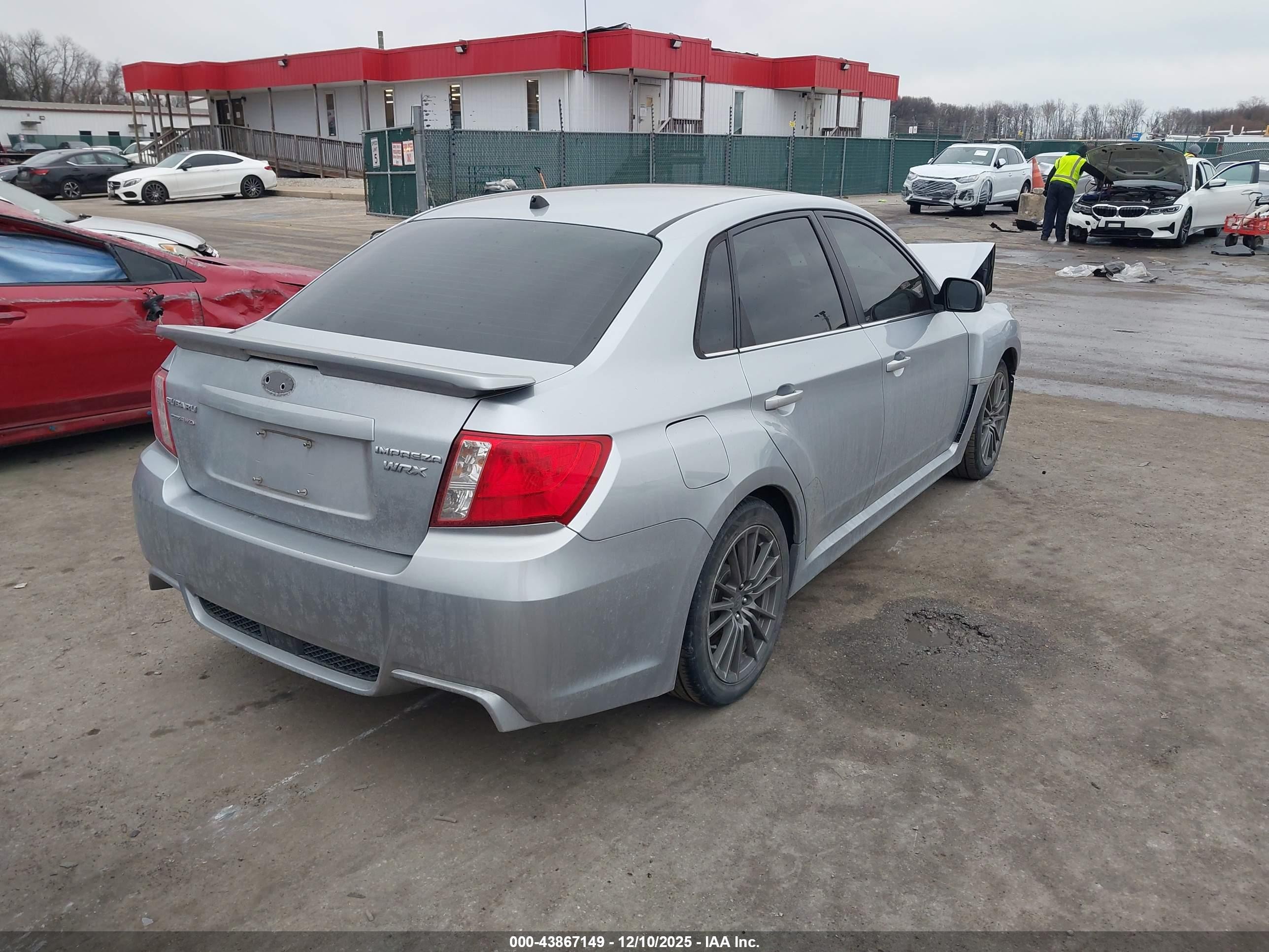2014 Subaru Impreza Wrx Premium Silver vin: JF1GV7F66EG010735