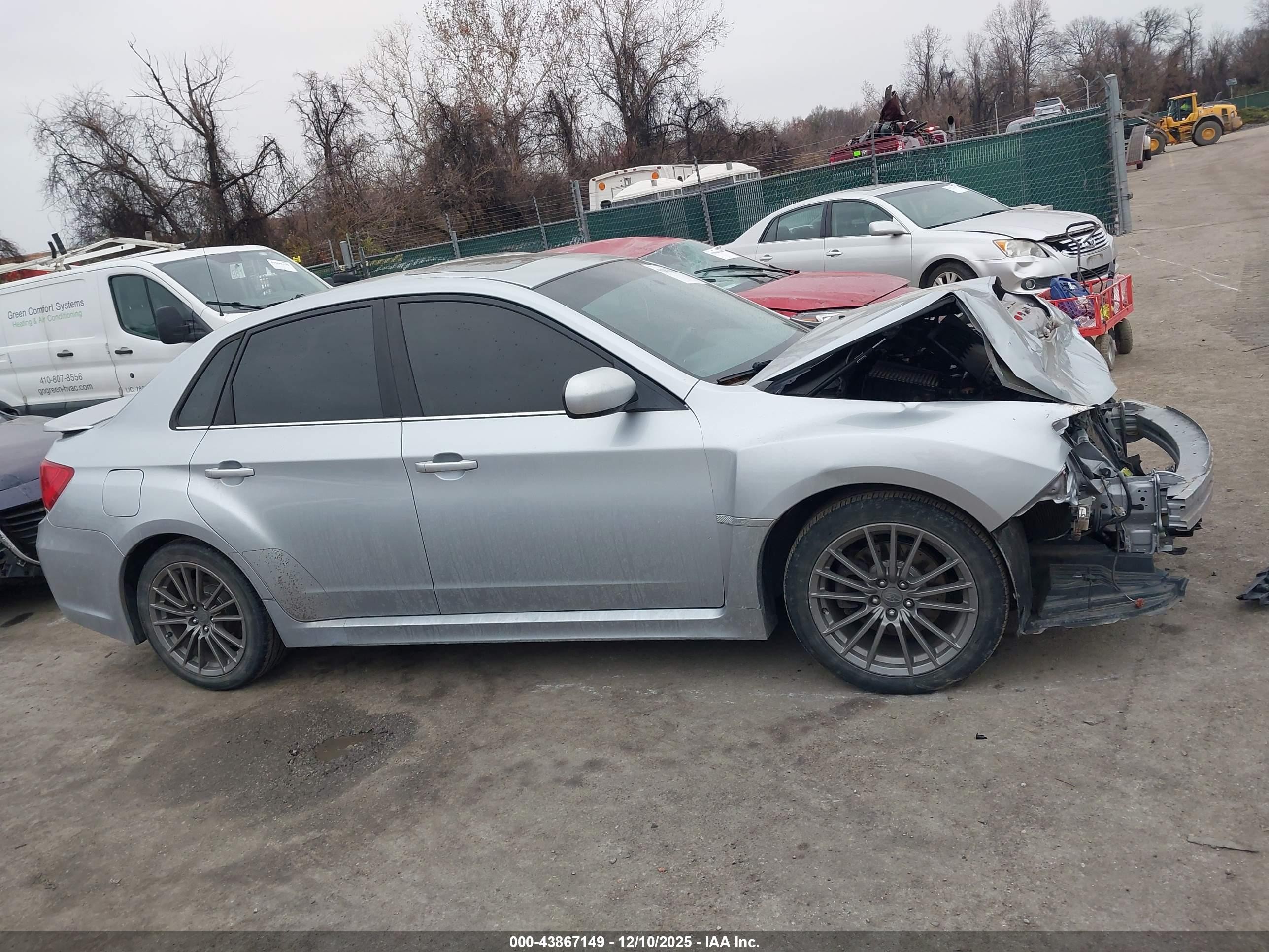 2014 Subaru Impreza Wrx Premium Silver vin: JF1GV7F66EG010735