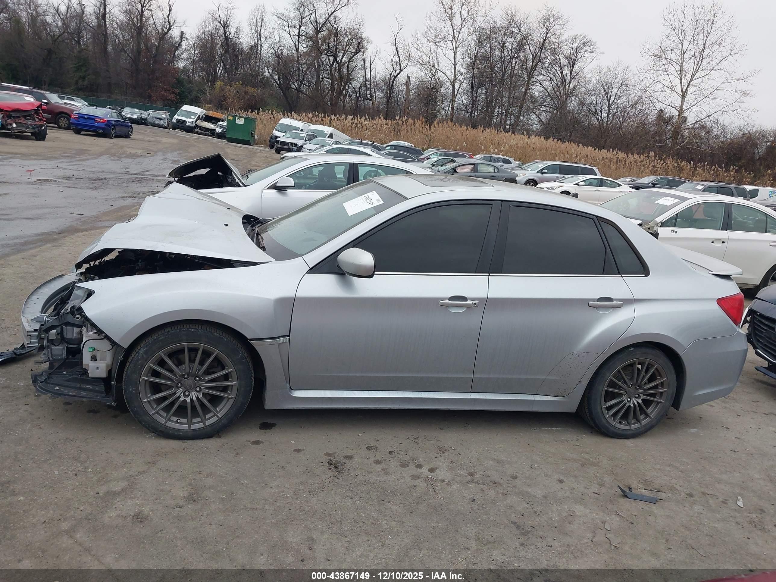 2014 Subaru Impreza Wrx Premium Silver vin: JF1GV7F66EG010735