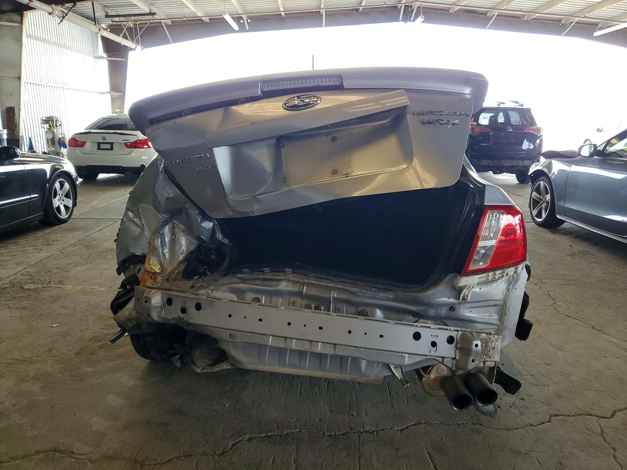 2013 Subaru Impreza Wrx Silver vin: JF1GV7F67DG012315