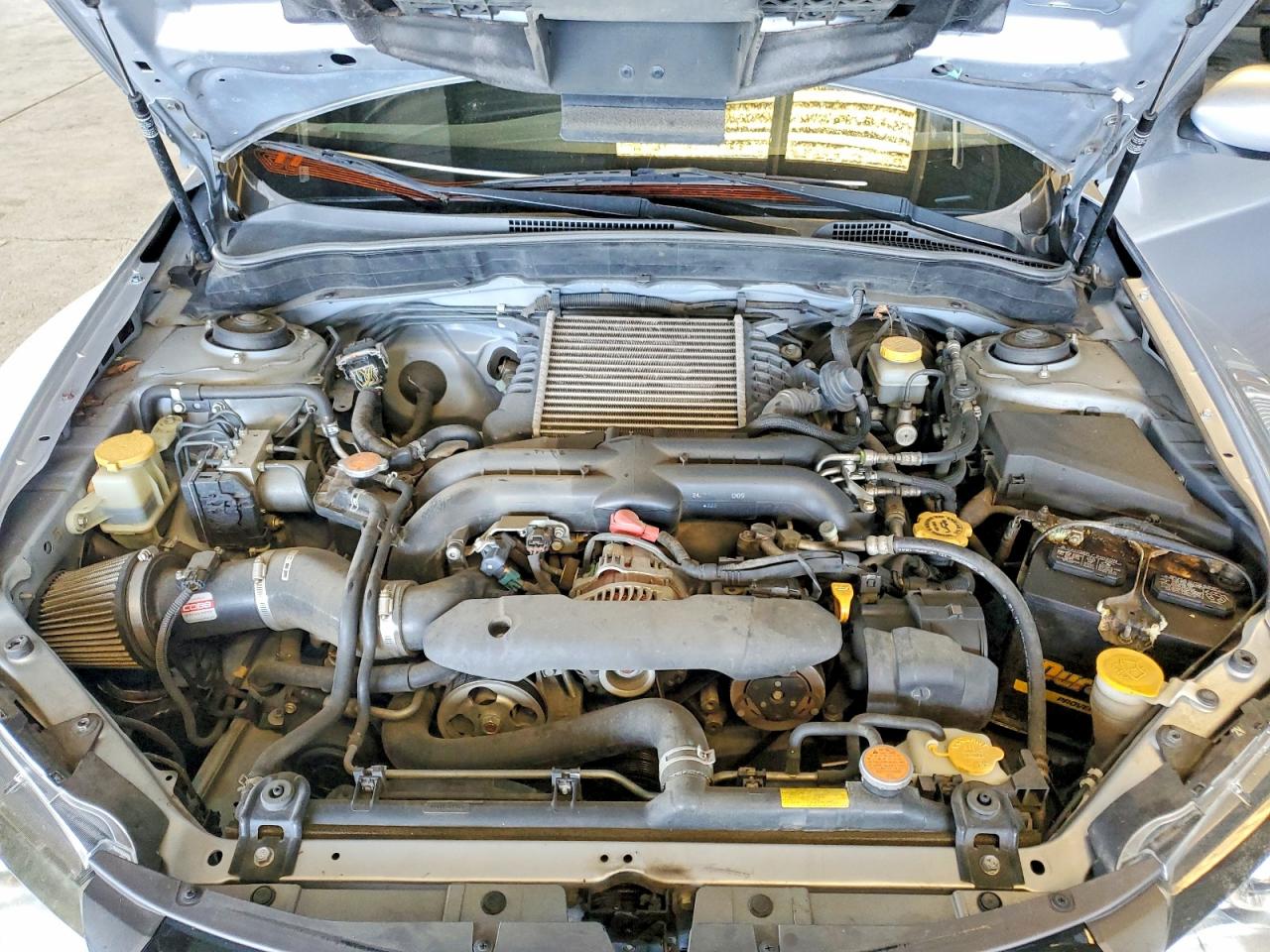2013 Subaru Impreza Wrx Silver vin: JF1GV7F67DG012315