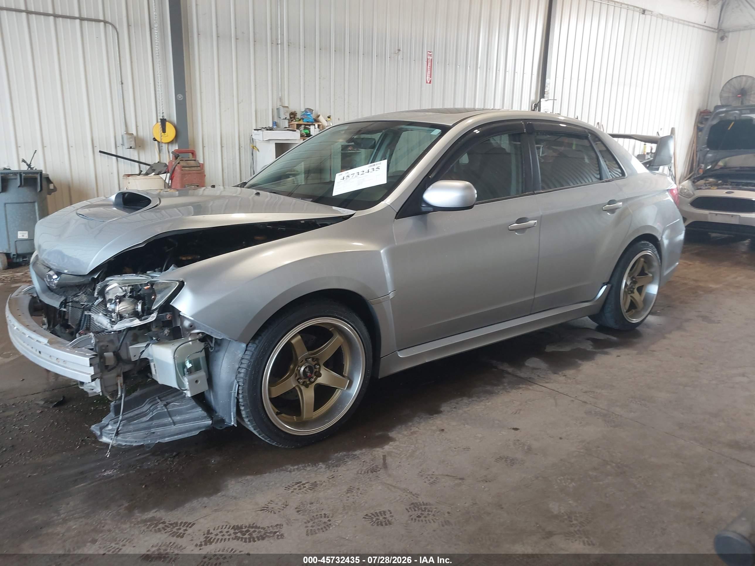 2013 Subaru Impreza Wrx Premium Серебряный vin: JF1GV7F67DG025534