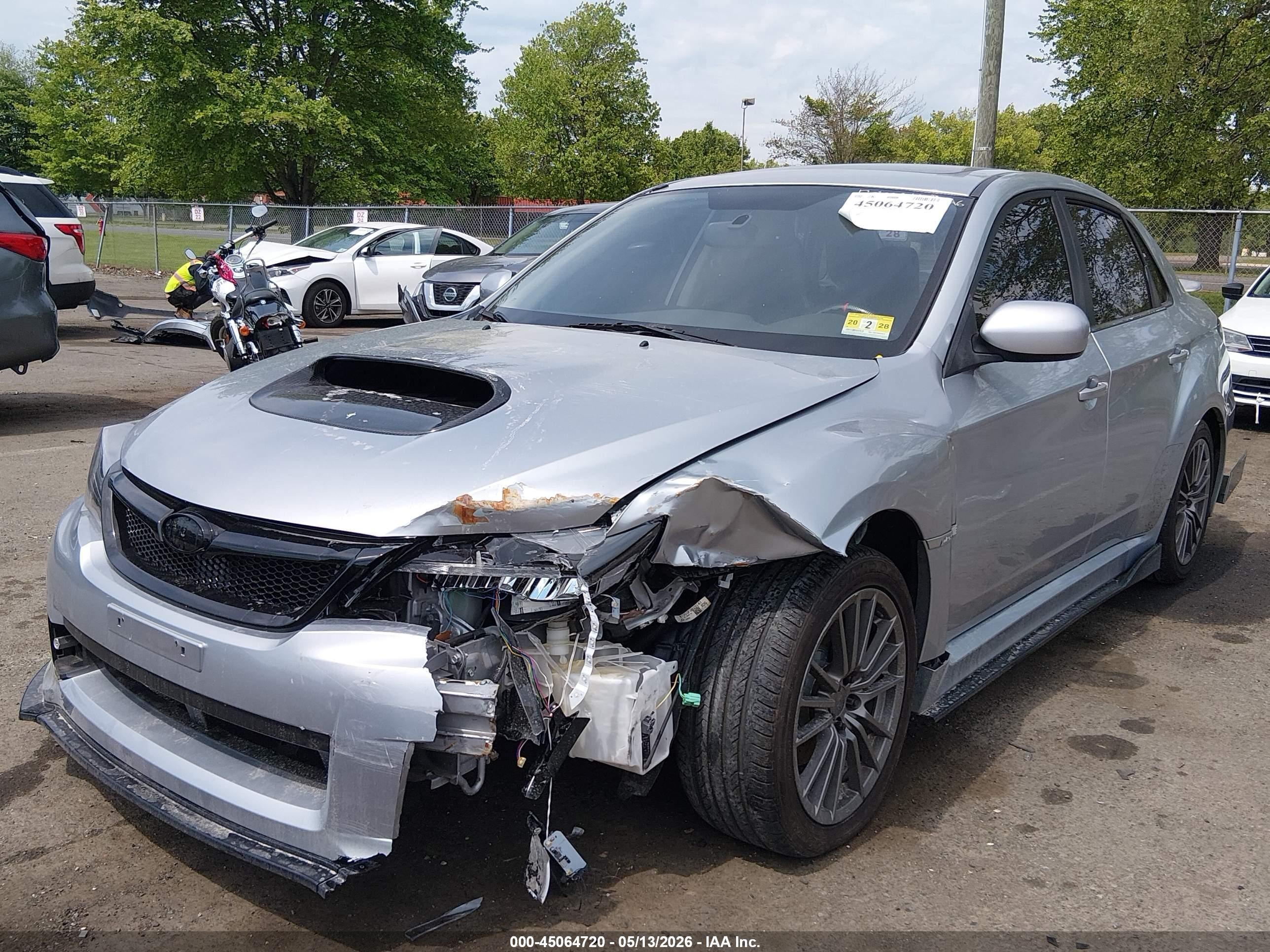 2014 Subaru Impreza Wrx Limited Silver vin: JF1GV7F68EG003916