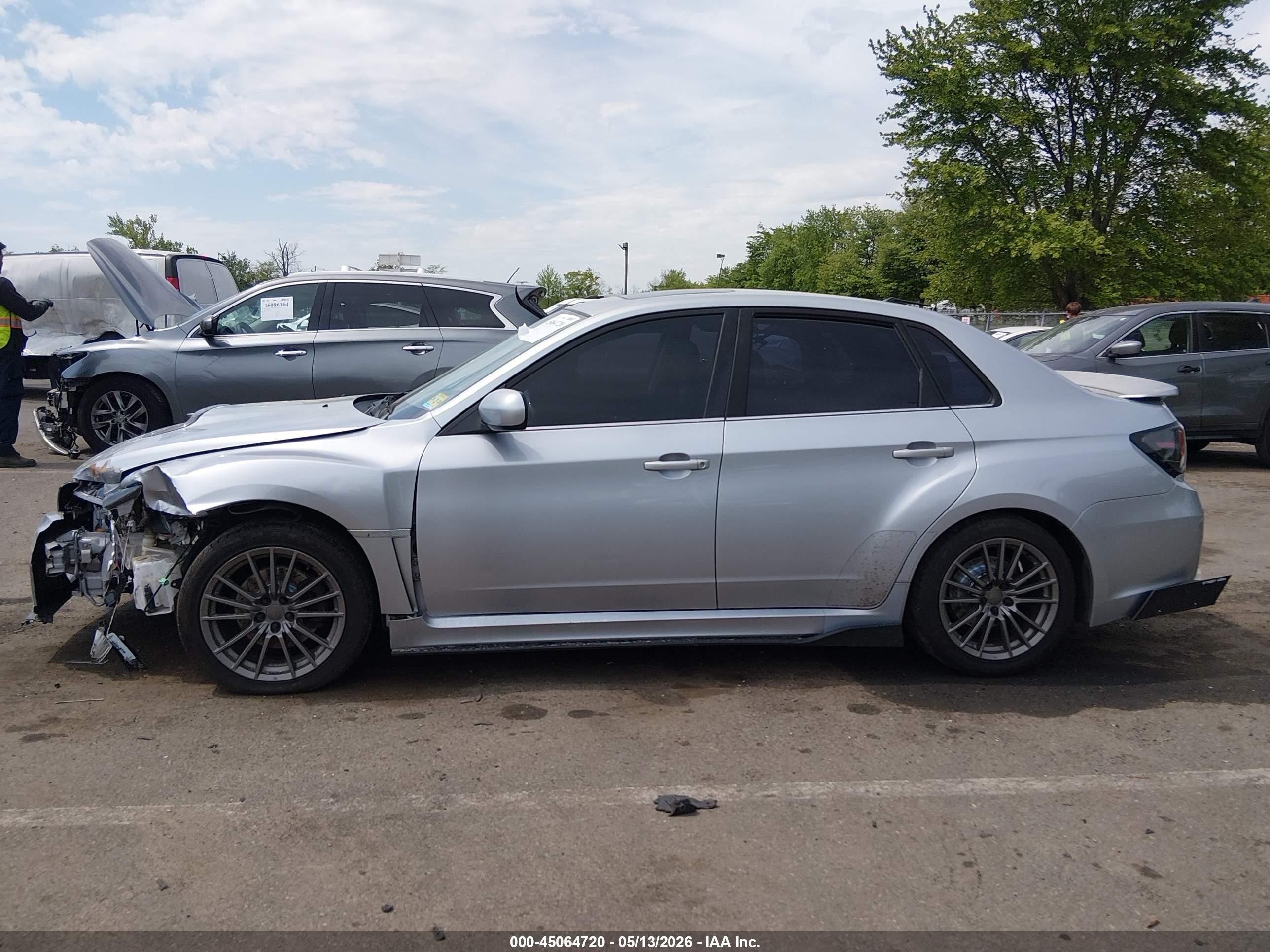 2014 Subaru Impreza Wrx Limited Silver vin: JF1GV7F68EG003916