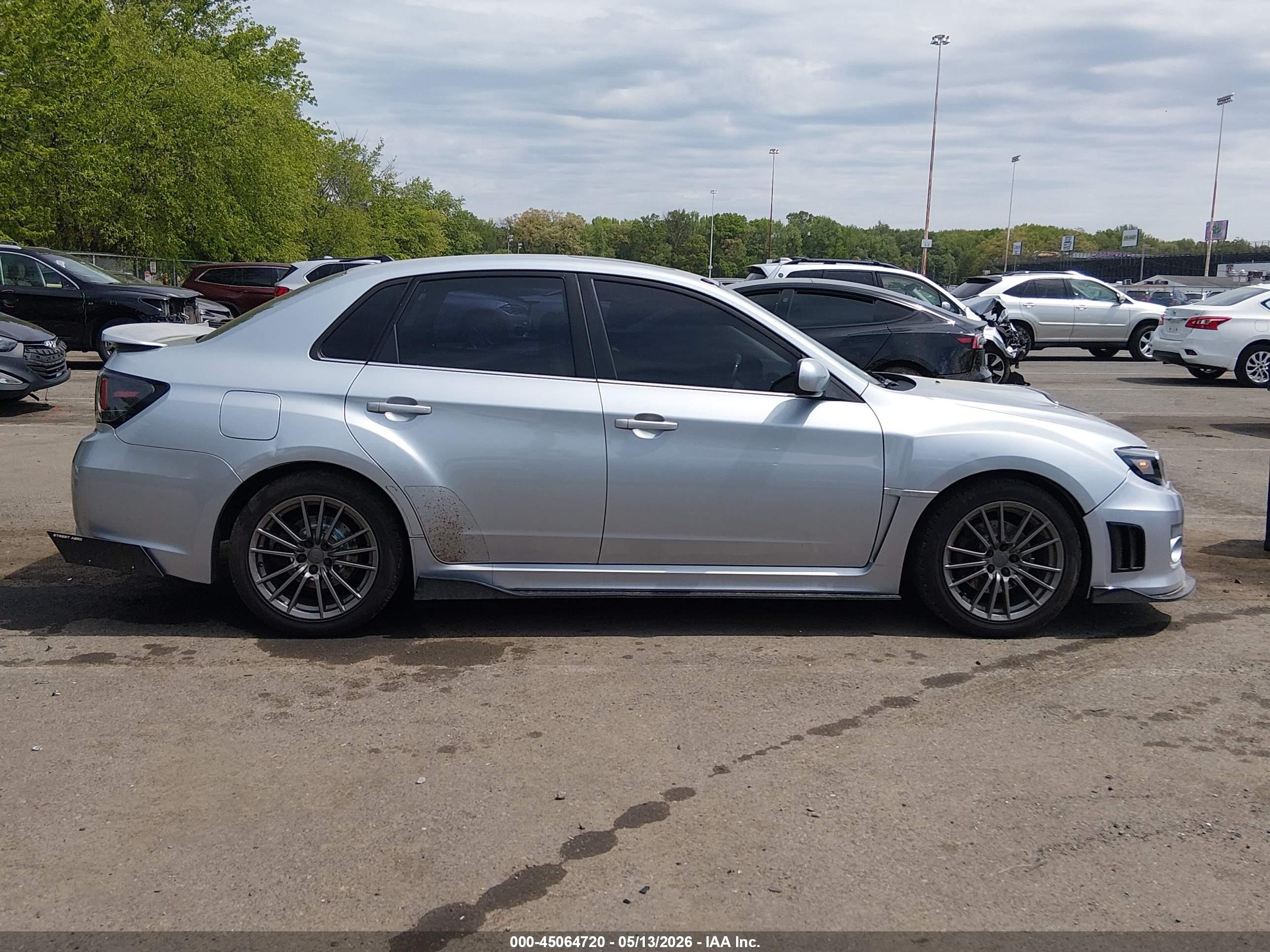 2014 Subaru Impreza Wrx Limited Silver vin: JF1GV7F68EG003916
