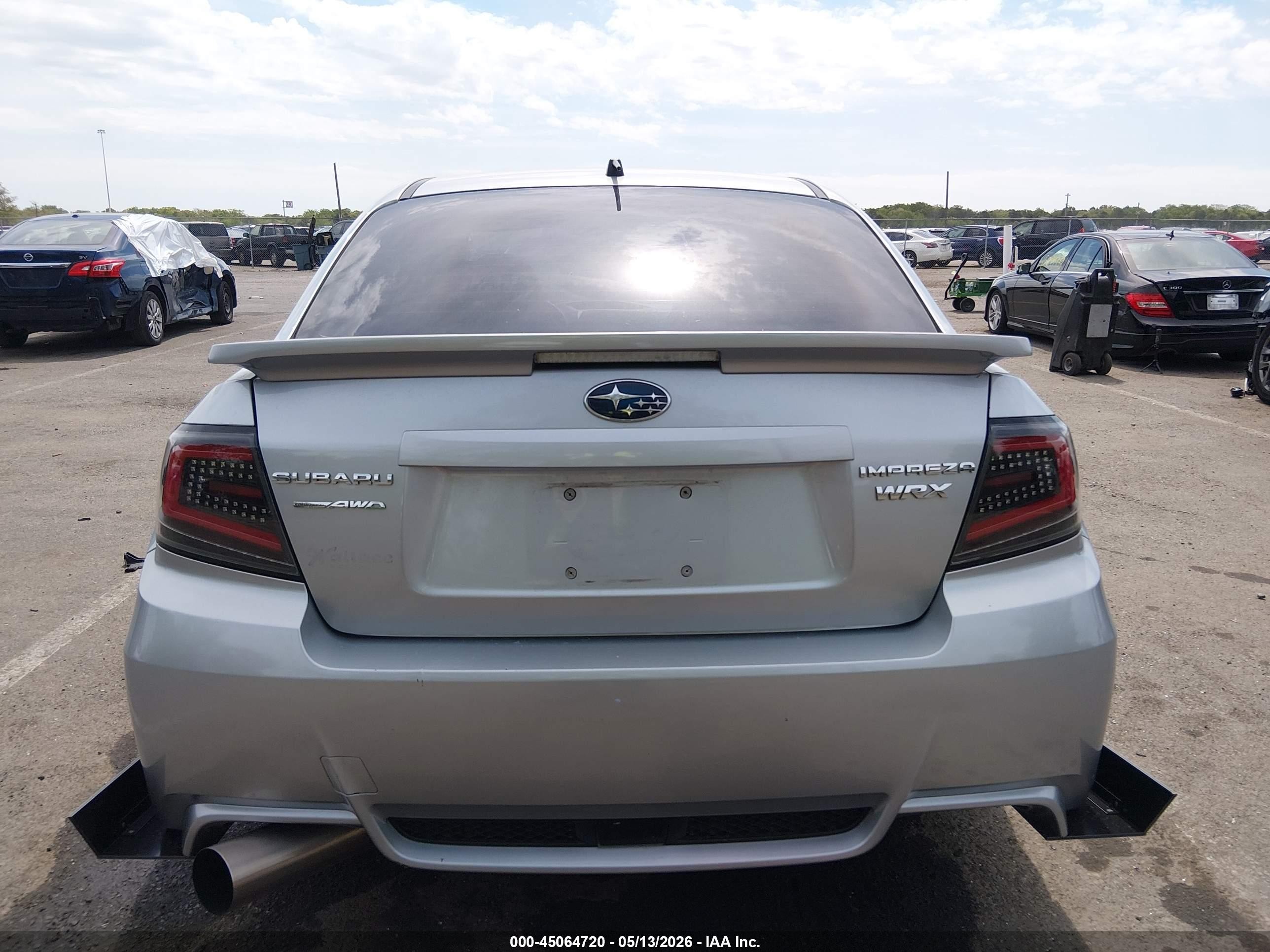 2014 Subaru Impreza Wrx Limited Silver vin: JF1GV7F68EG003916