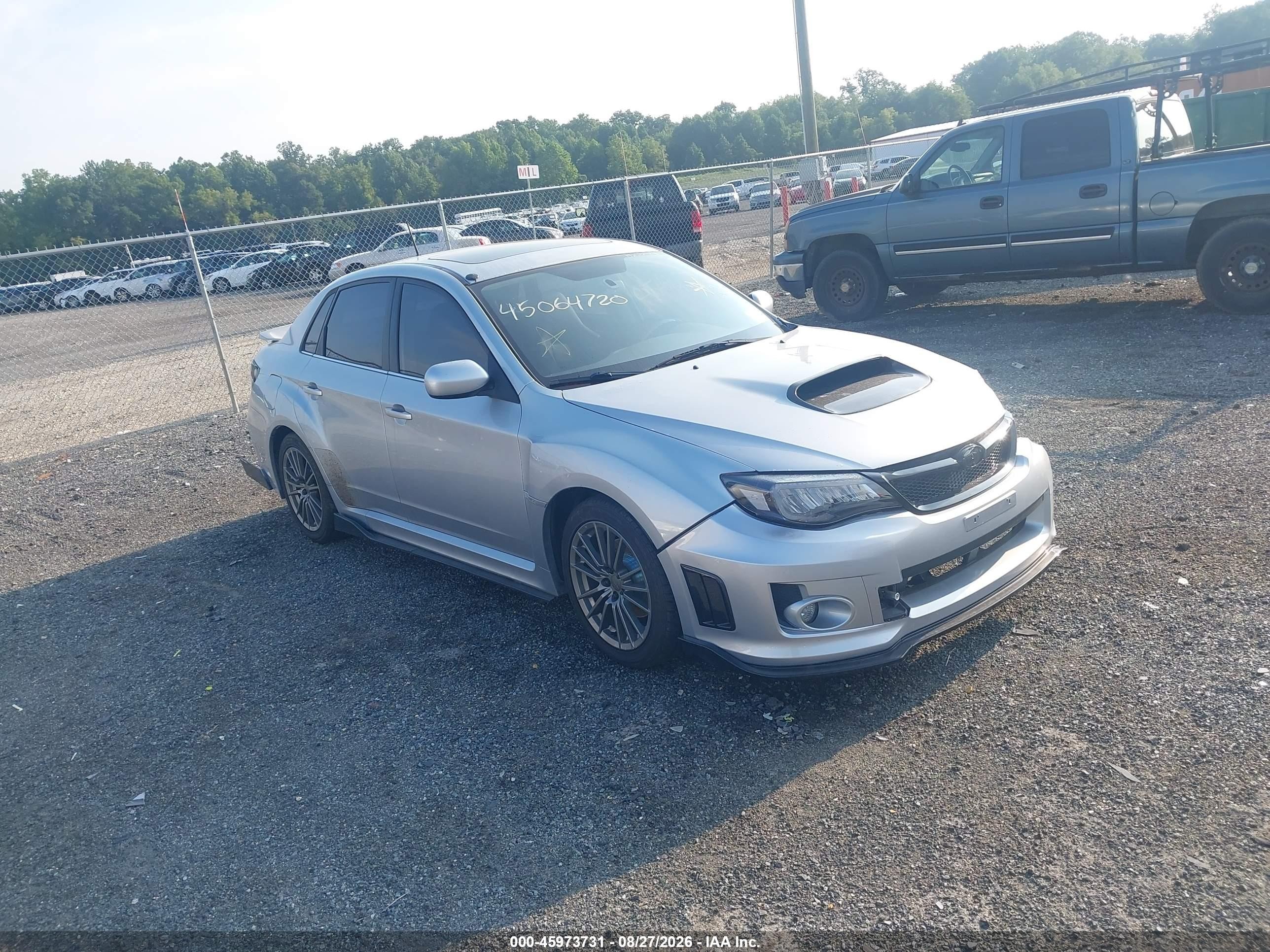 2014 Subaru Impreza Wrx Limited Silver vin: JF1GV7F68EG003916