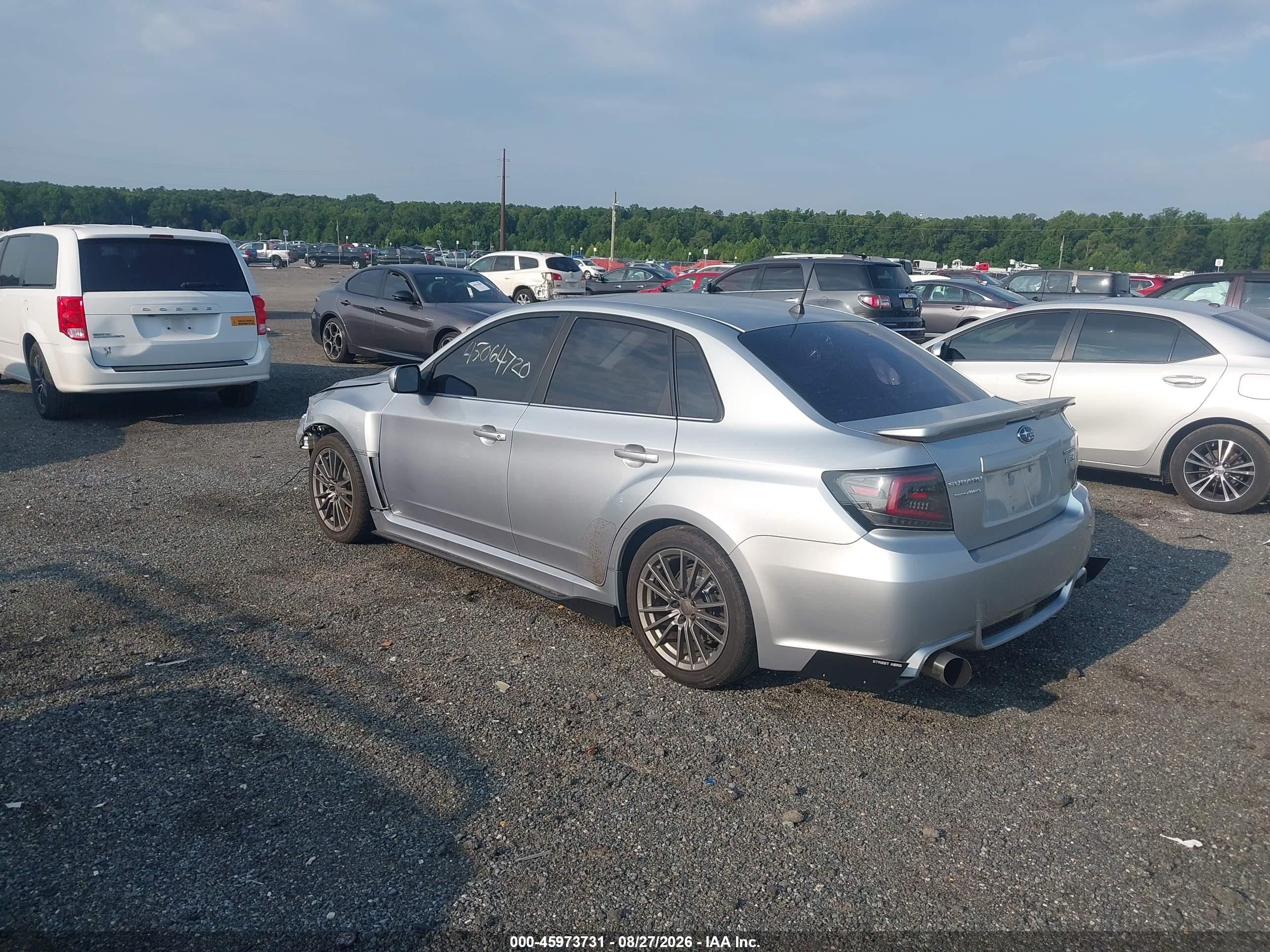 2014 Subaru Impreza Wrx Limited Silver vin: JF1GV7F68EG003916