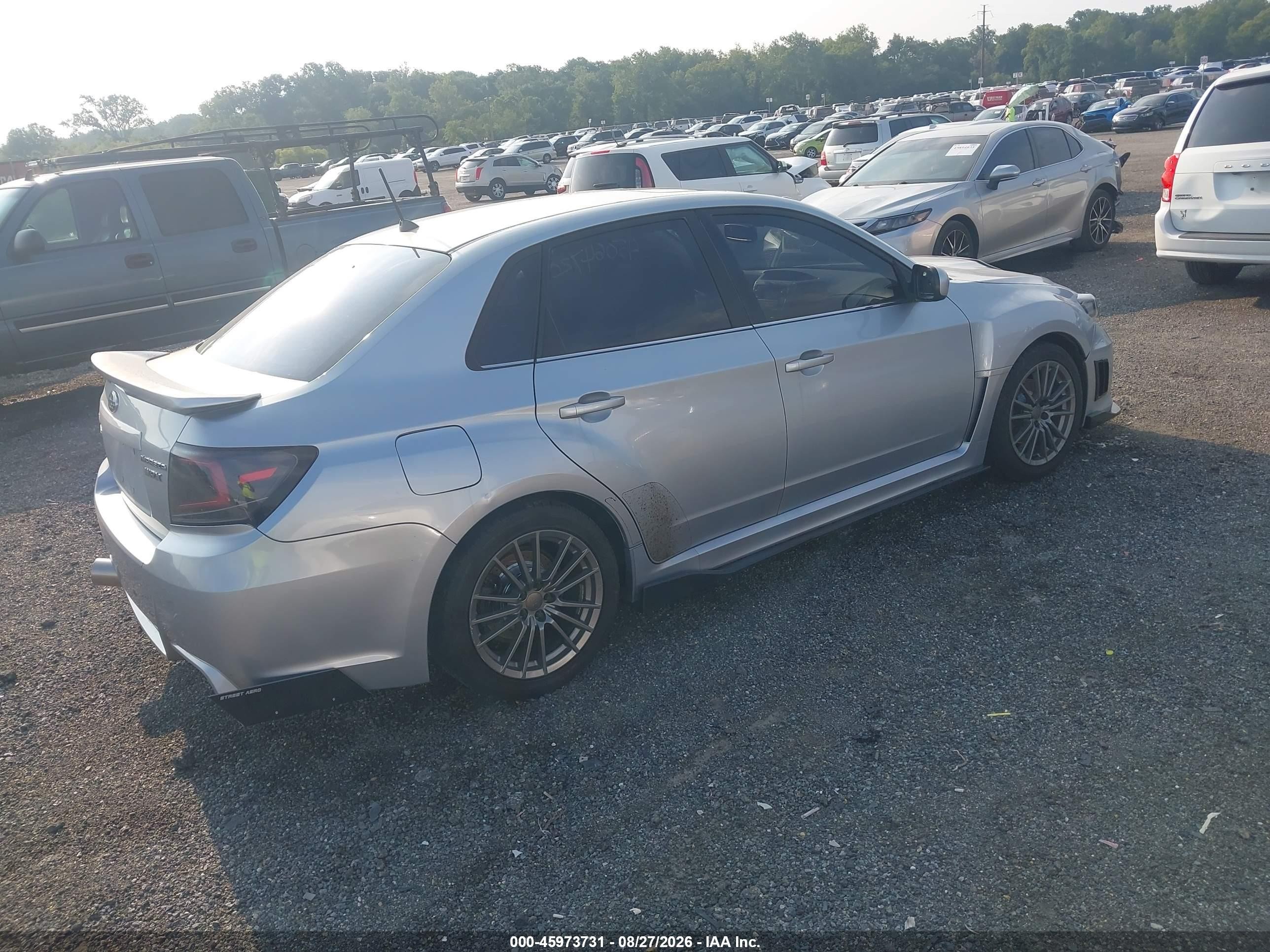 2014 Subaru Impreza Wrx Limited Silver vin: JF1GV7F68EG003916