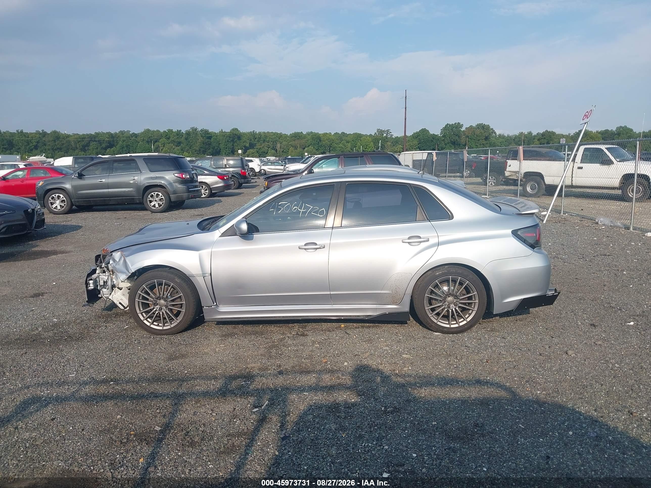 2014 Subaru Impreza Wrx Limited Silver vin: JF1GV7F68EG003916