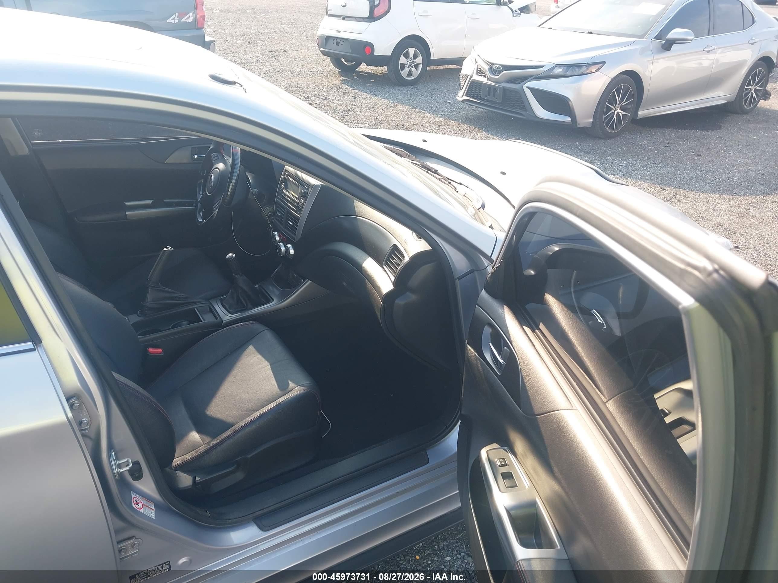 2014 Subaru Impreza Wrx Limited Silver vin: JF1GV7F68EG003916