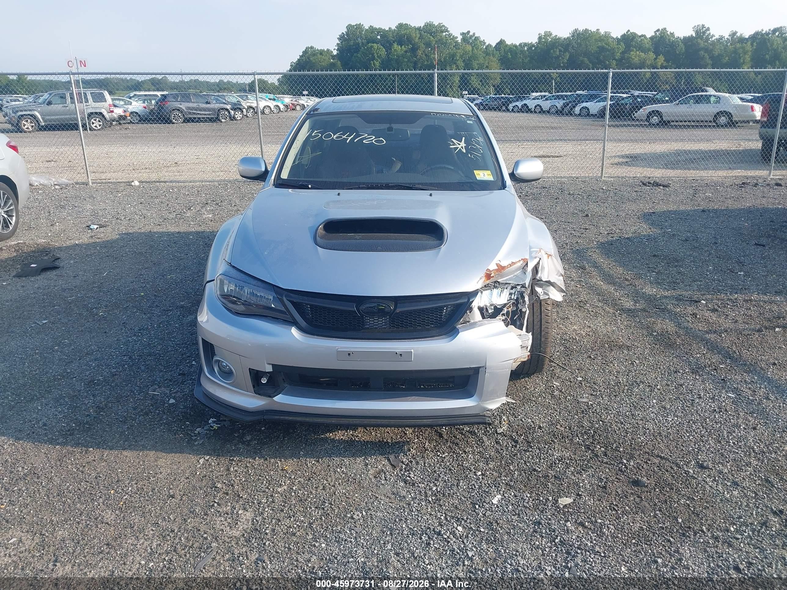 2014 Subaru Impreza Wrx Limited Silver vin: JF1GV7F68EG003916