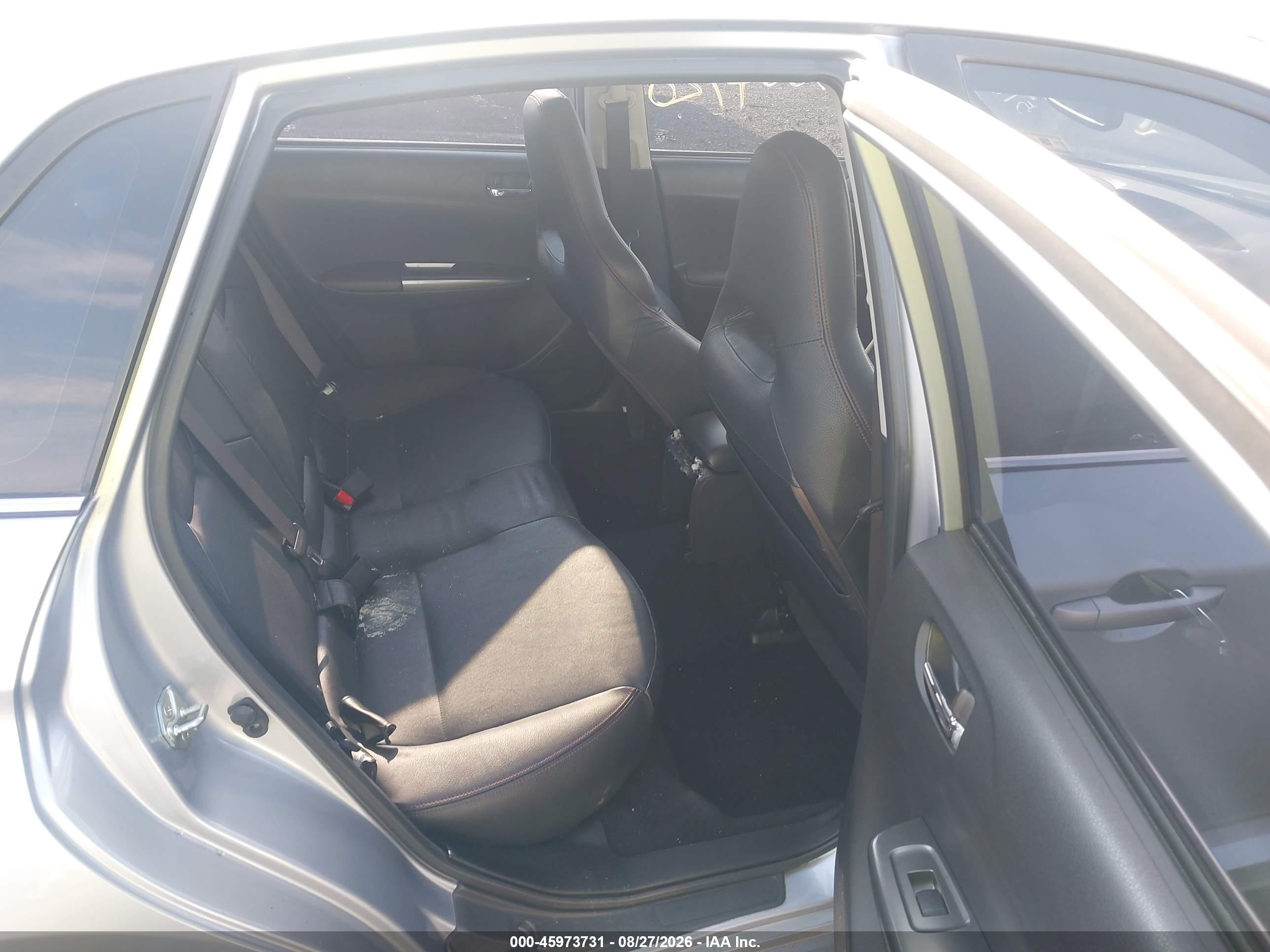 2014 Subaru Impreza Wrx Limited Silver vin: JF1GV7F68EG003916