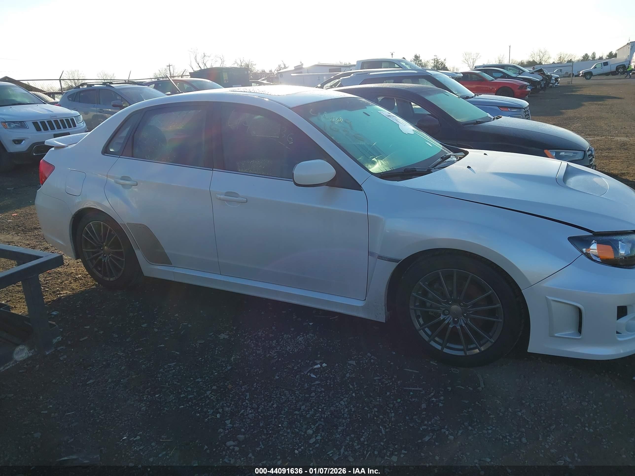 2011 Subaru Impreza Wrx Limited Белый vin: JF1GV7F69BG513977