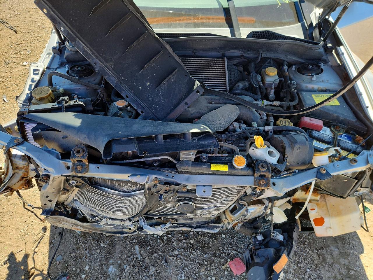 2014 Subaru Impreza Wrx Серебряный vin: JF1GV7F69EG007585