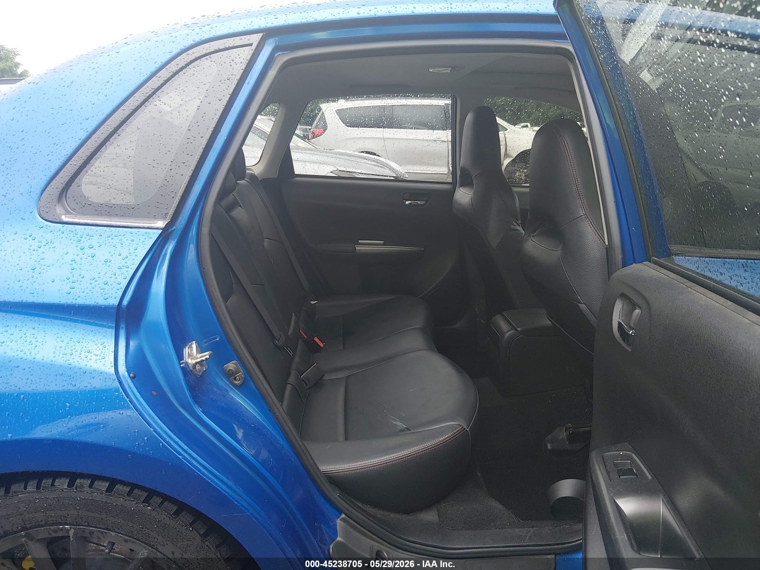 2014 Subaru Impreza Wrx Limited Blue vin: JF1GV7F69EG015962