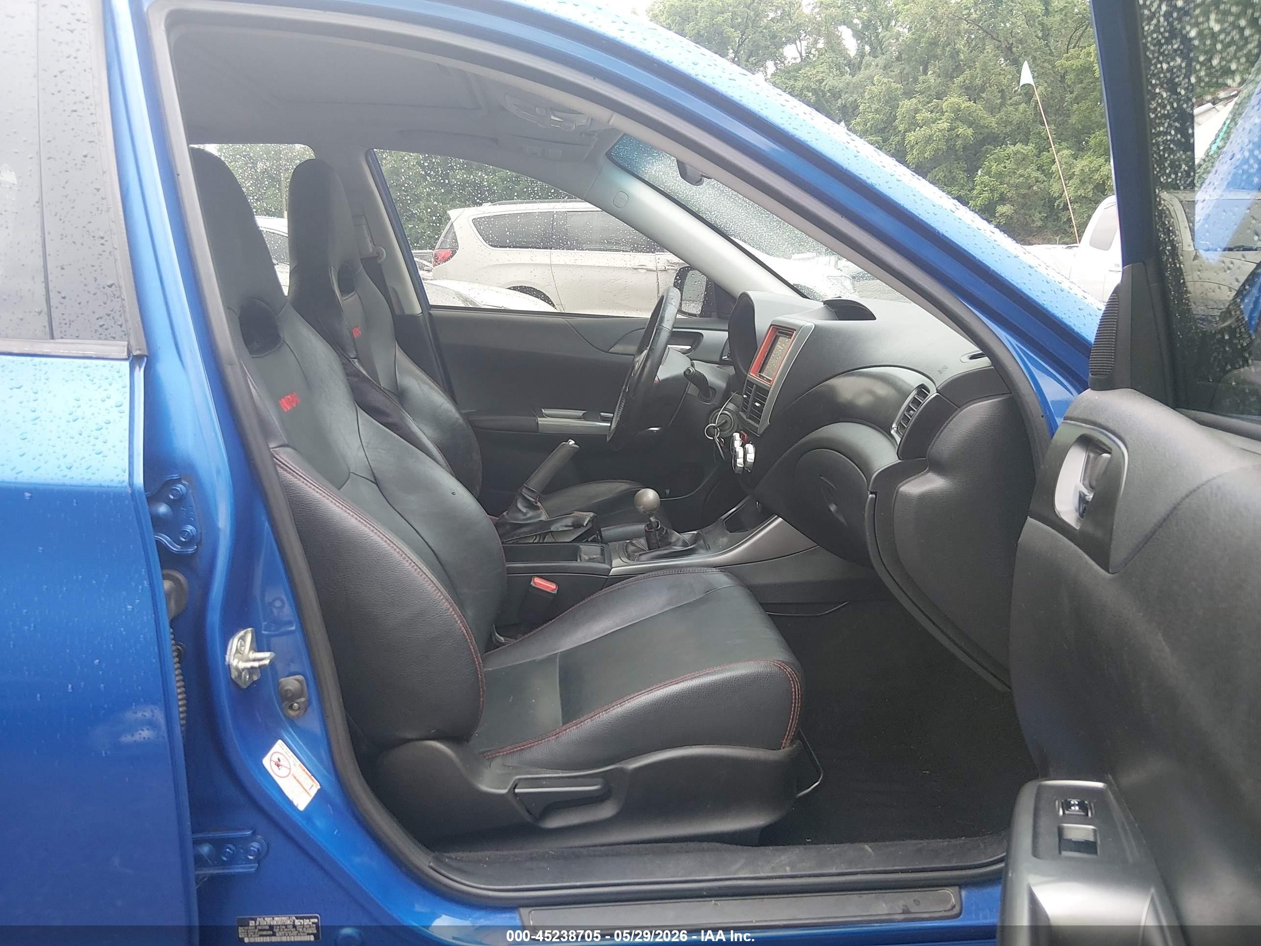 2014 Subaru Impreza Wrx Limited Blue vin: JF1GV7F69EG015962