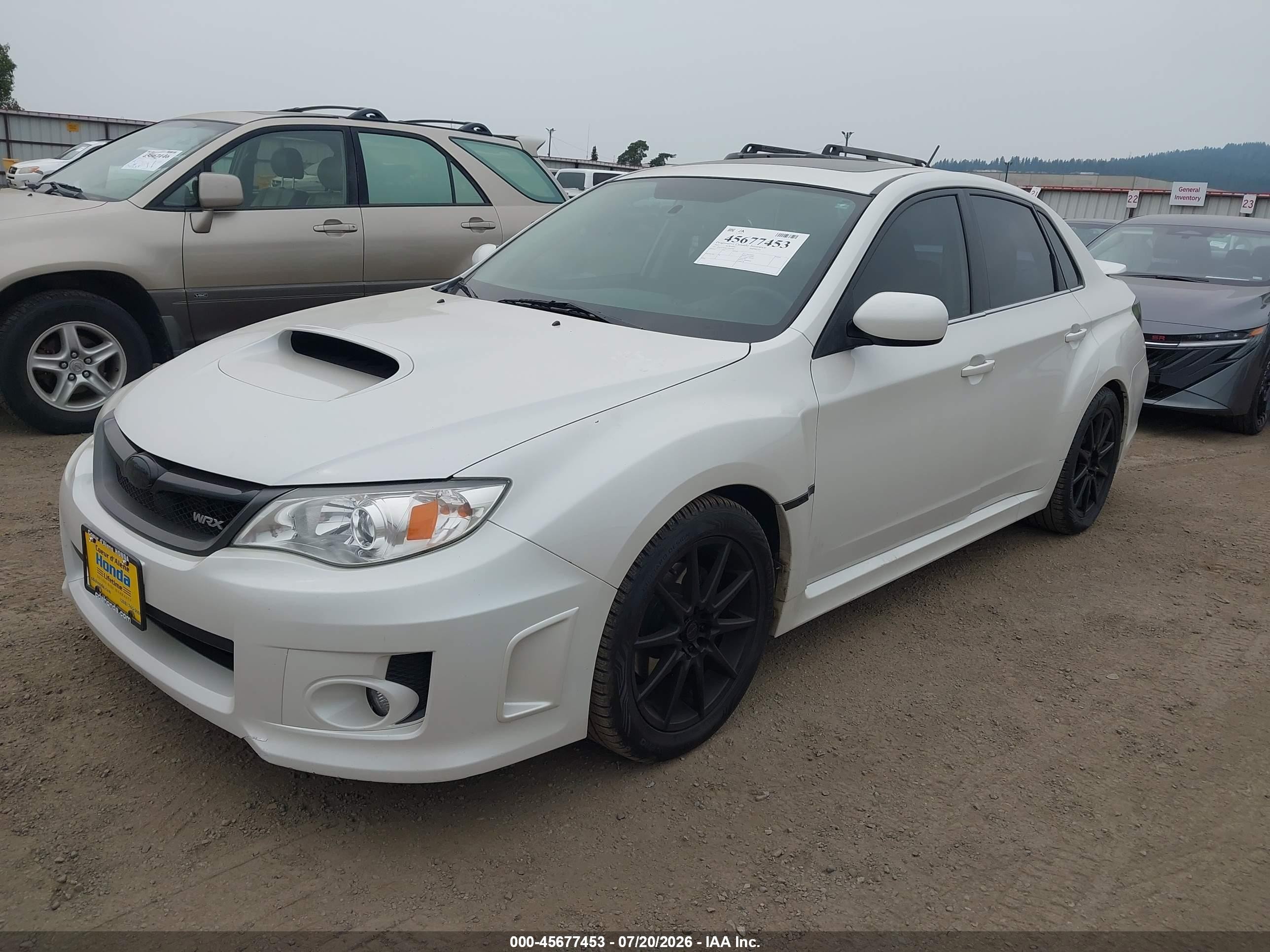 2012 Subaru Impreza Wrx Premium White vin: JF1GV7F6XCG002568