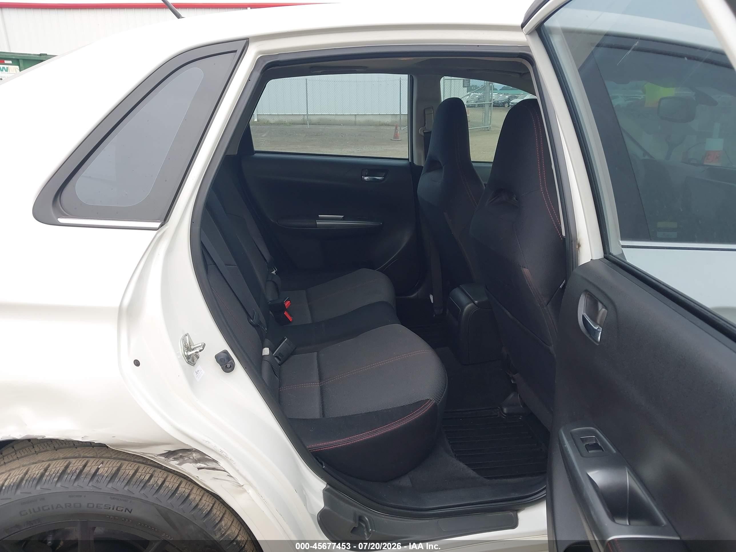 2012 Subaru Impreza Wrx Premium White vin: JF1GV7F6XCG002568