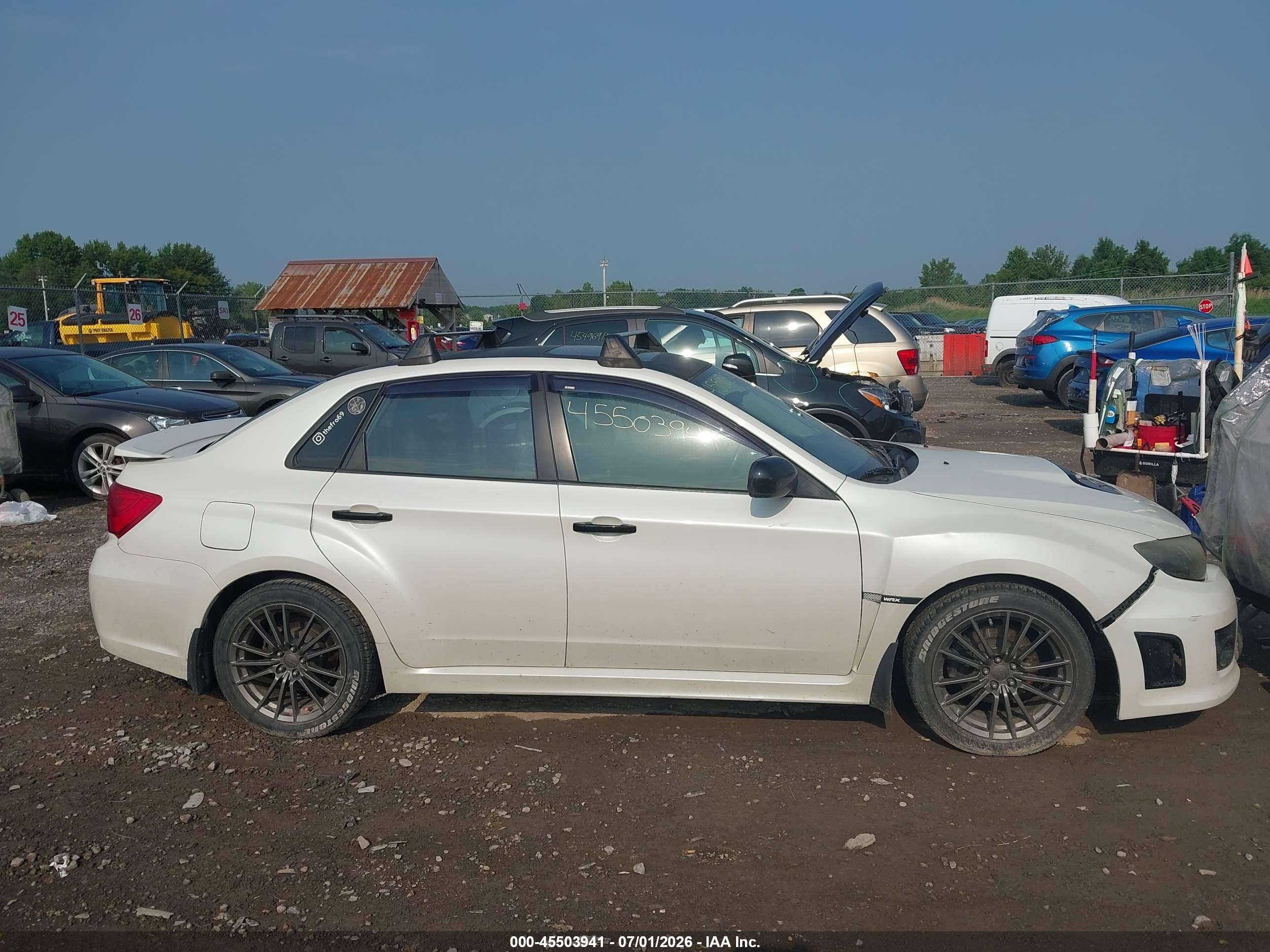 2012 Subaru Impreza Wrx Premium White vin: JF1GV7F6XCG003414