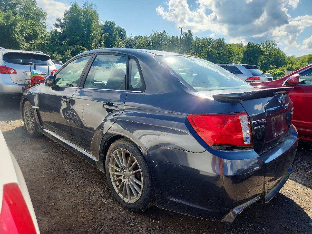 2013 Subaru Impreza Wrx Gray vin: JF1GV7F6XDG018187