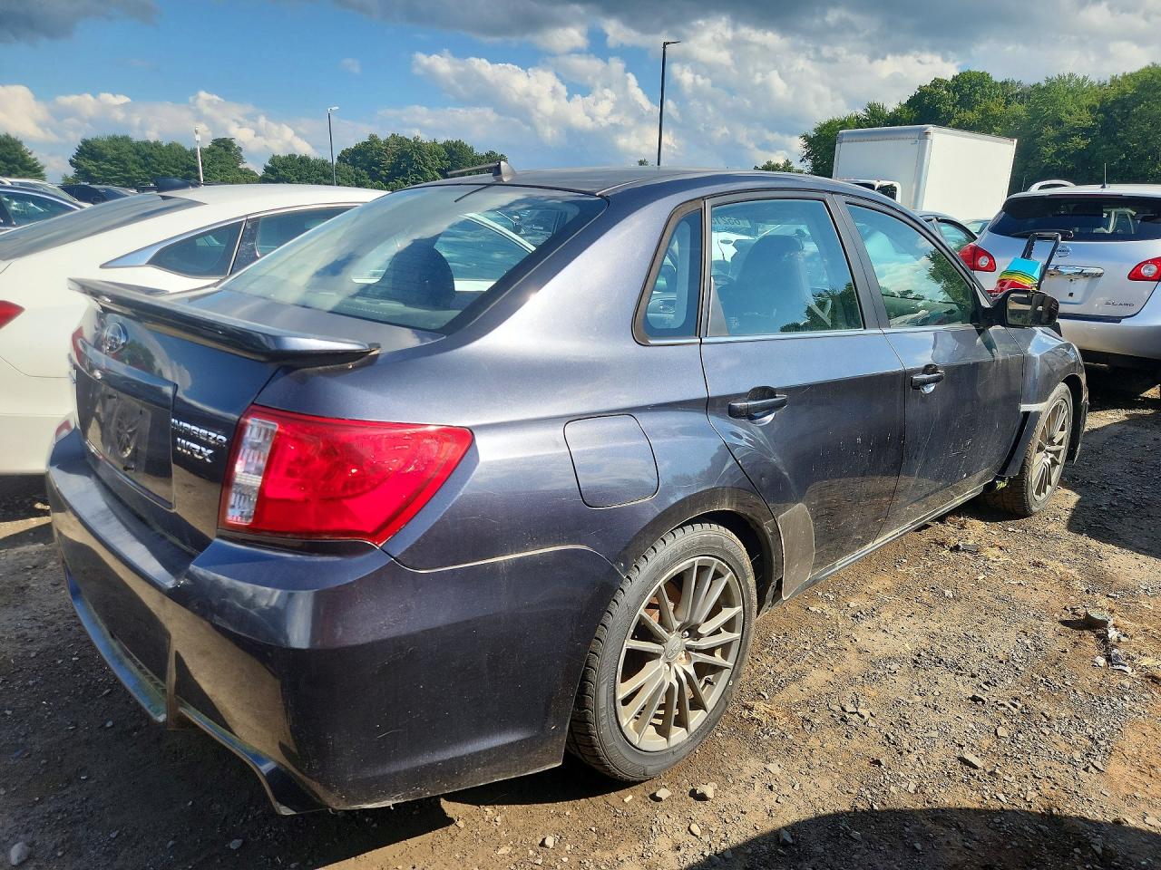 2013 Subaru Impreza Wrx Gray vin: JF1GV7F6XDG018187