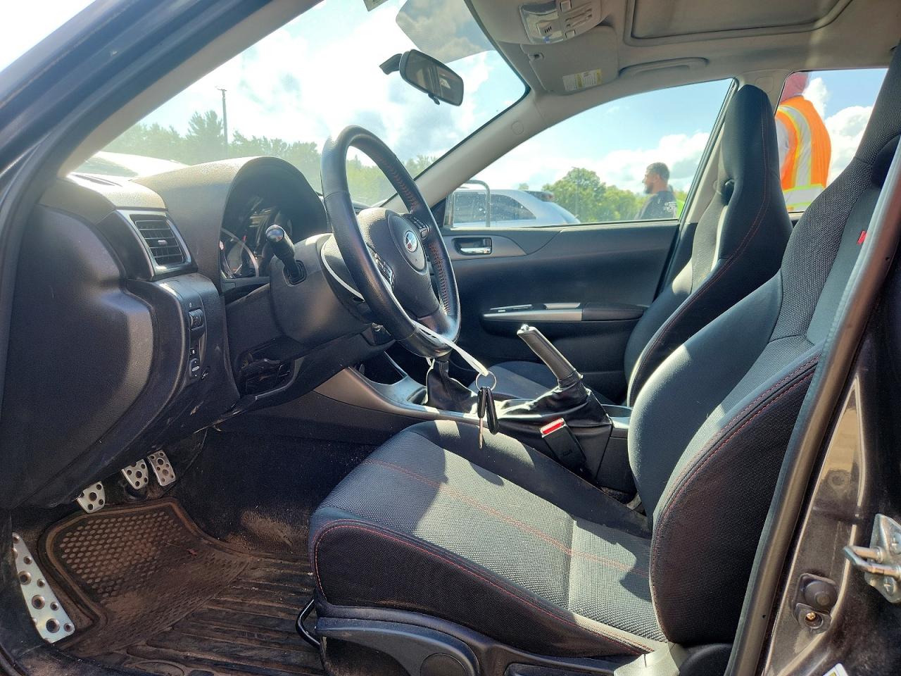 2013 Subaru Impreza Wrx Gray vin: JF1GV7F6XDG018187