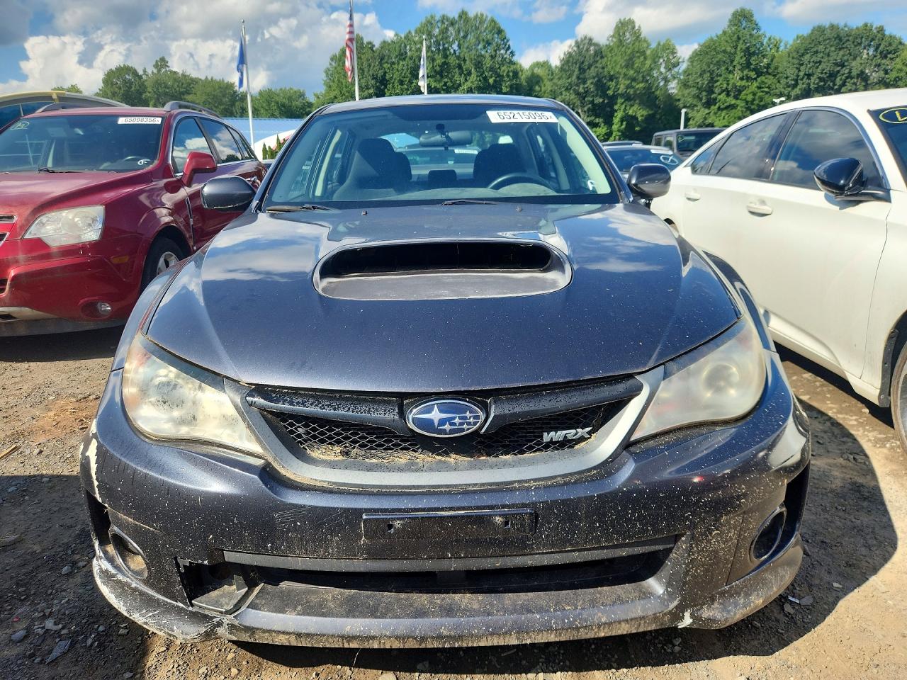 2013 Subaru Impreza Wrx Gray vin: JF1GV7F6XDG018187