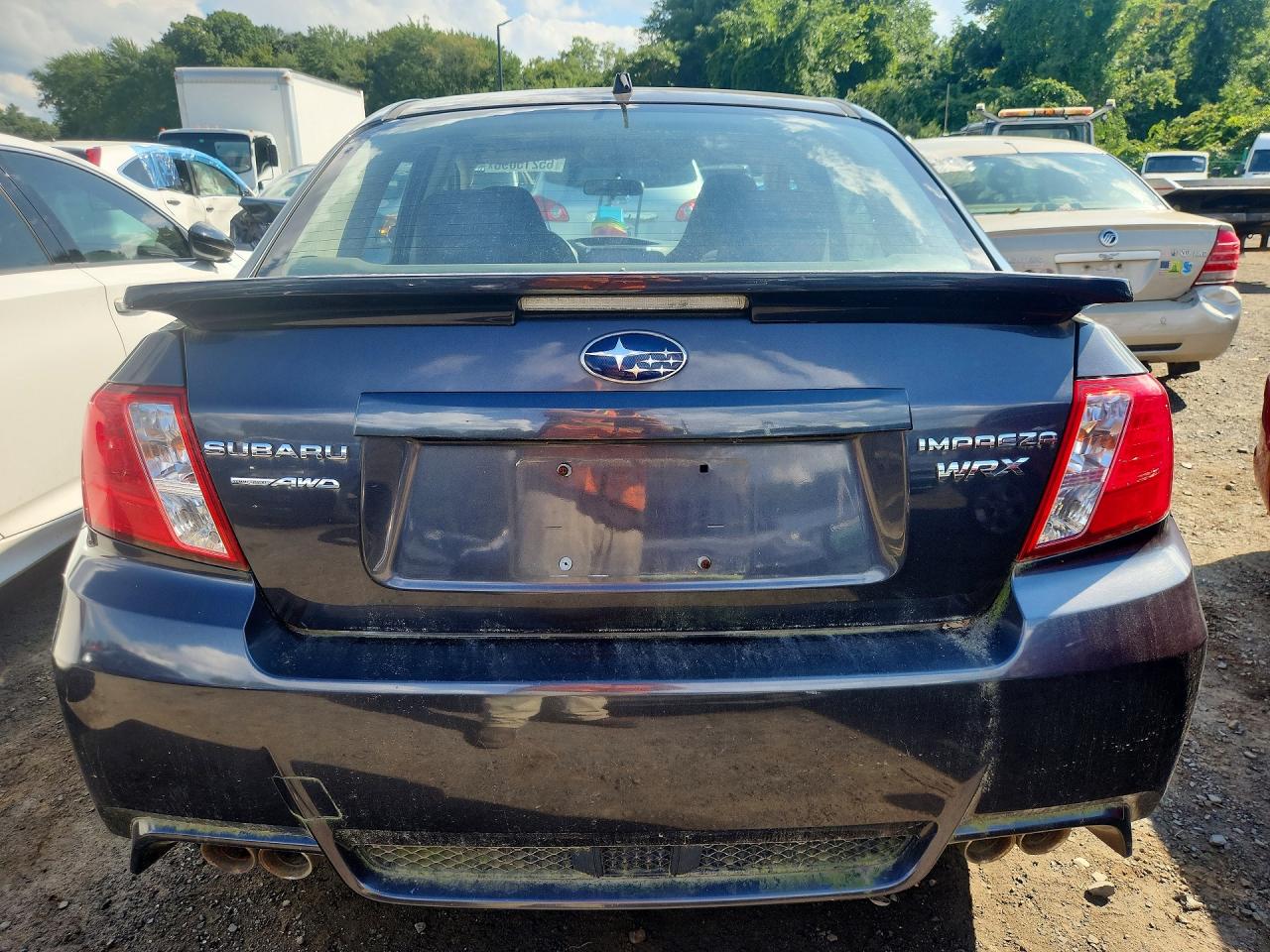 2013 Subaru Impreza Wrx Gray vin: JF1GV7F6XDG018187