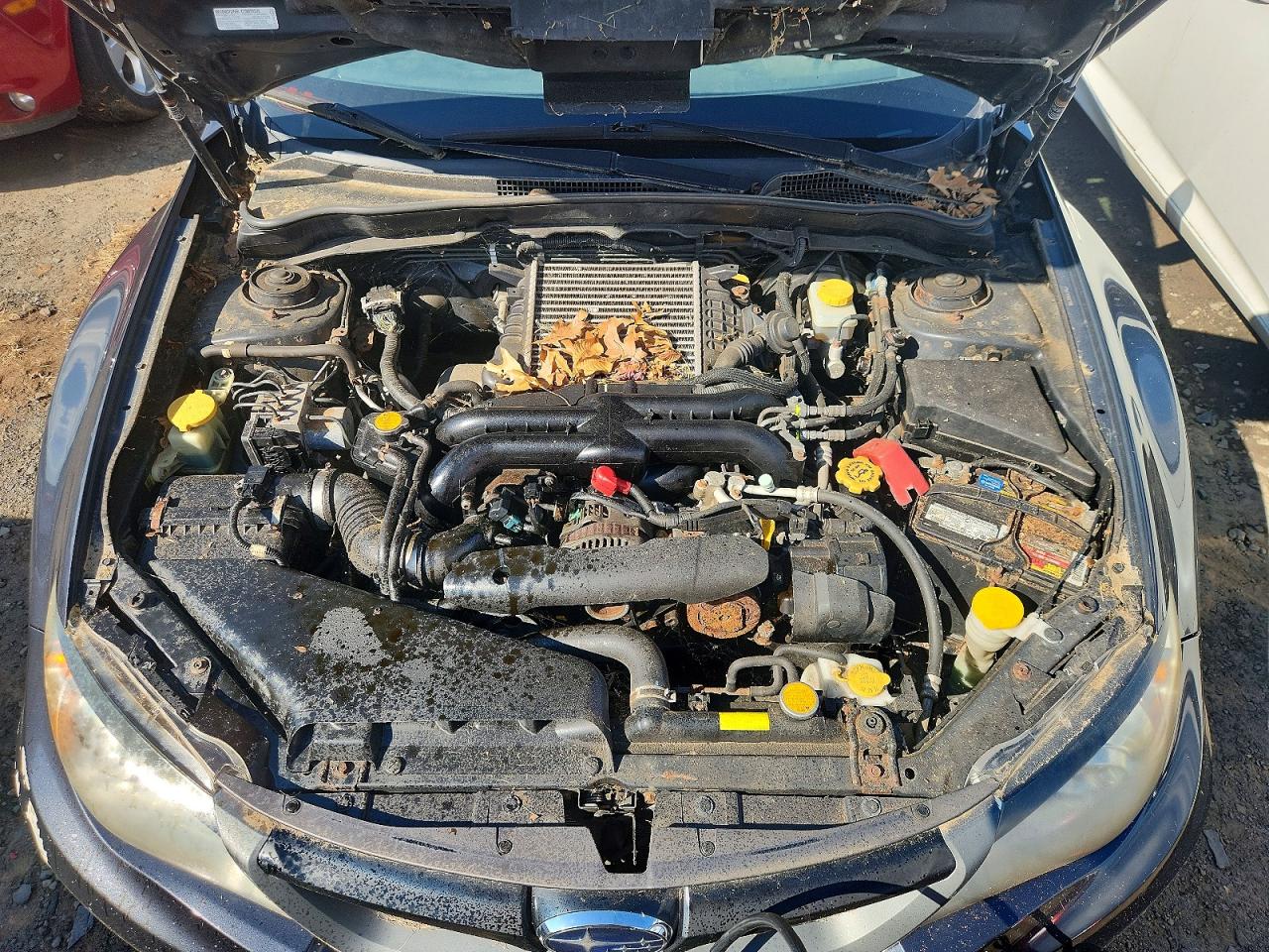 2013 Subaru Impreza Wrx Gray vin: JF1GV7F6XDG018187