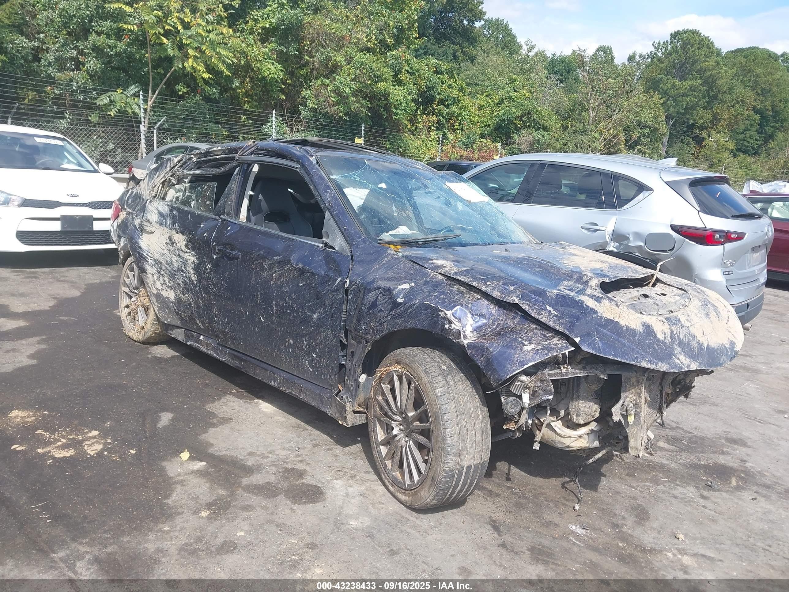 2014 Subaru Impreza Wrx Limited Purple vin: JF1GV7F6XEG003058