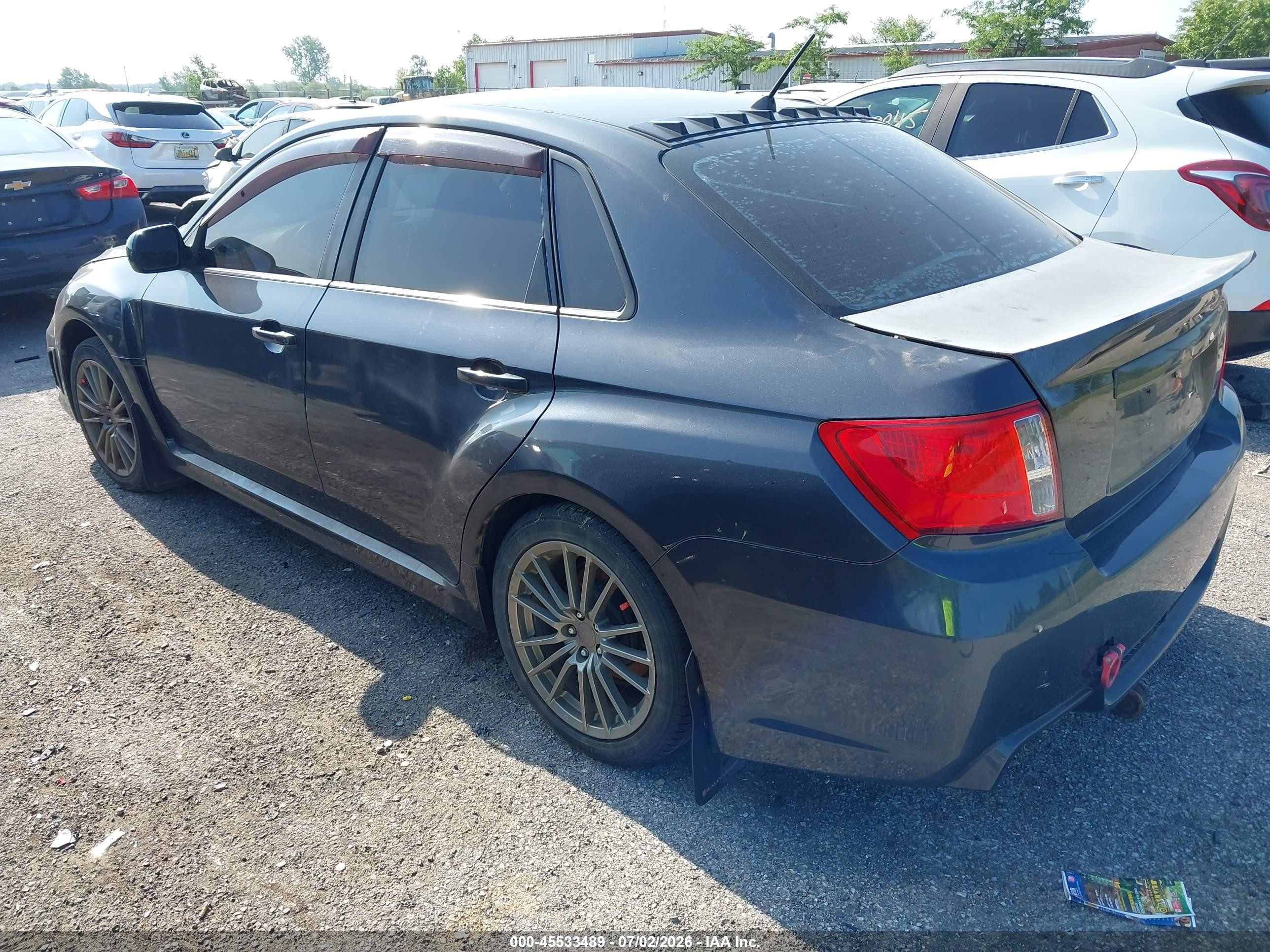 2014 Subaru Impreza Wrx Premium Gray vin: JF1GV7F6XEG009734