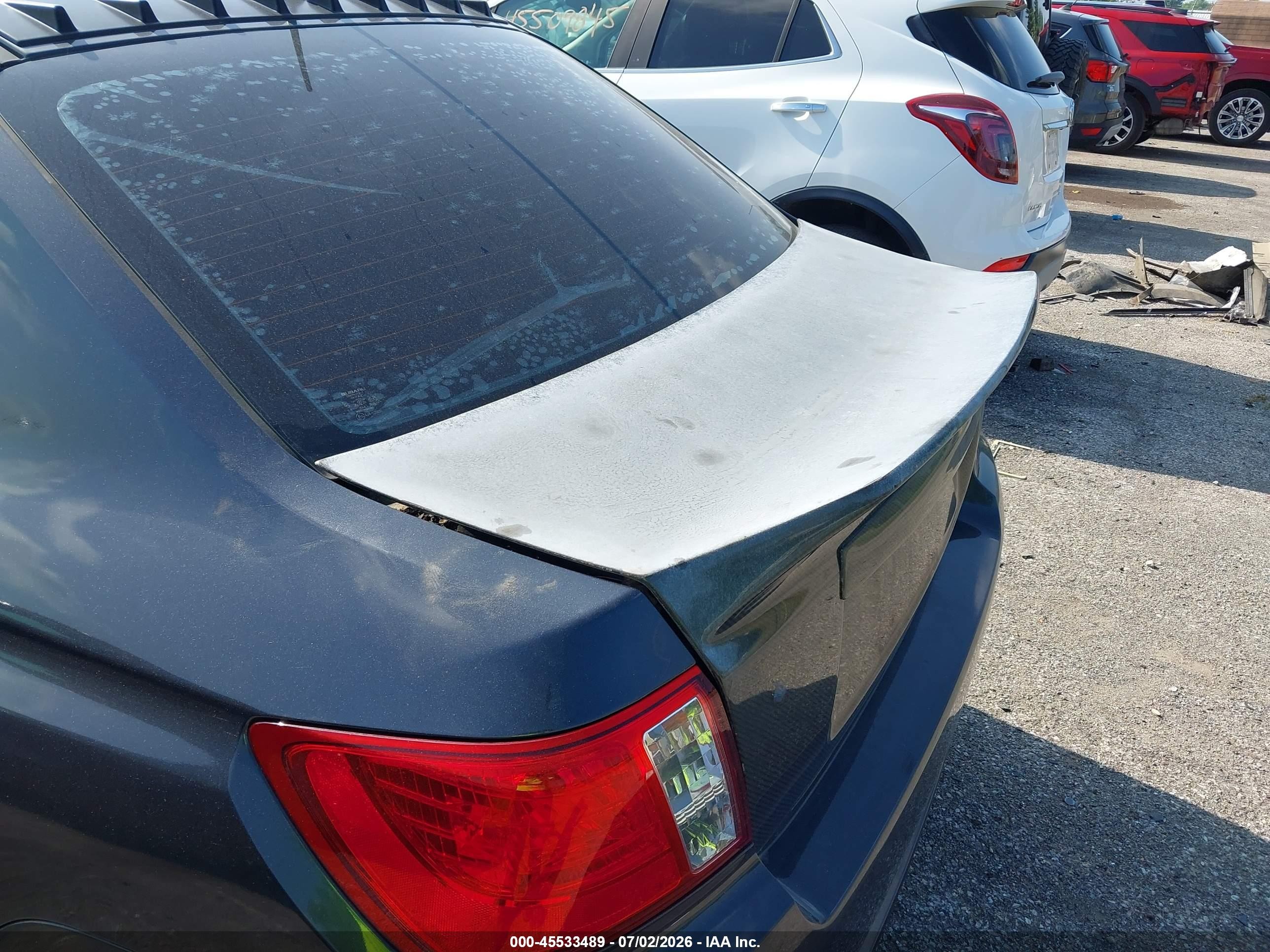 2014 Subaru Impreza Wrx Premium Gray vin: JF1GV7F6XEG009734
