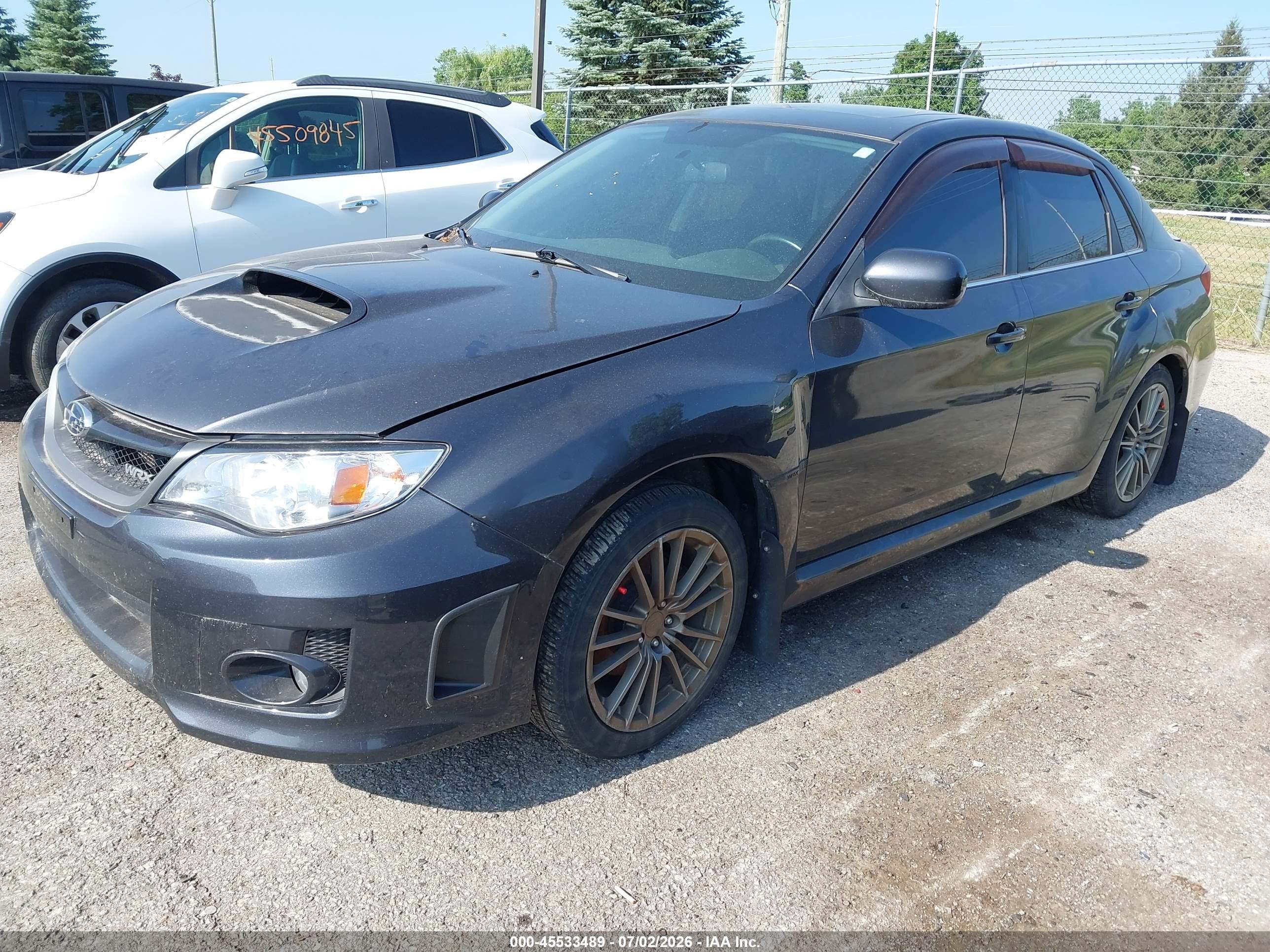 2014 Subaru Impreza Wrx Premium Gray vin: JF1GV7F6XEG009734